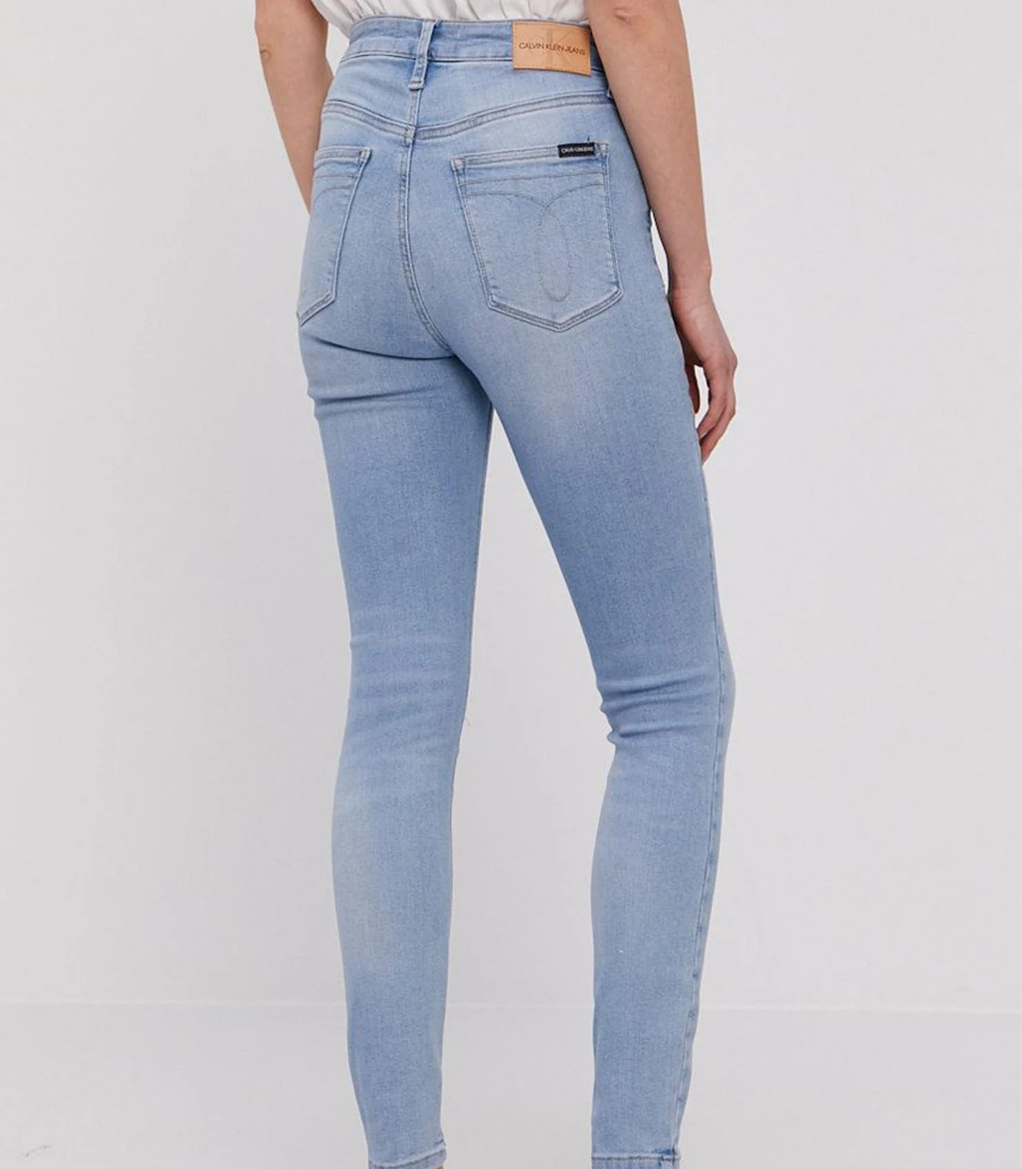 Calvin Klein Jeans - High Rise Super Skinny Ankle , Style J20j216298 - Image 9