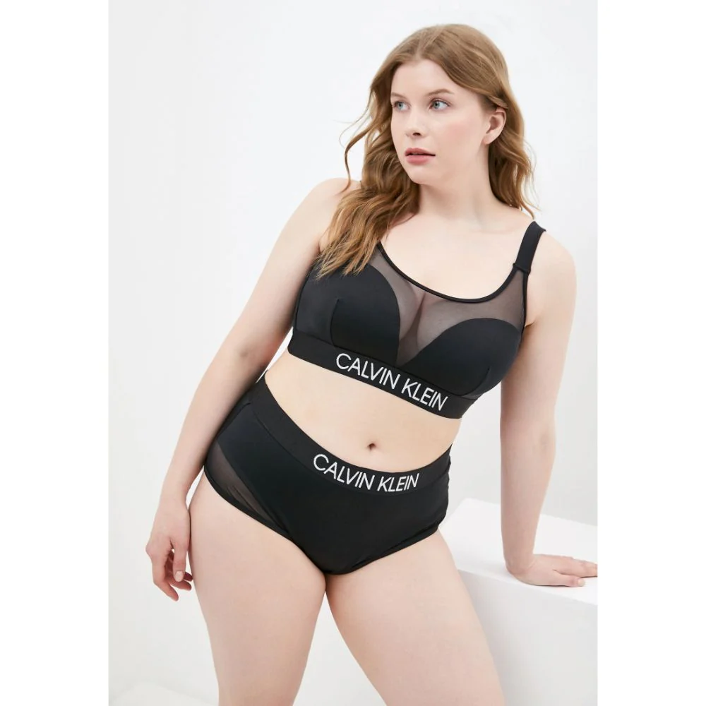 Calvin klein - plus size bralette bikini top - women - Image 3