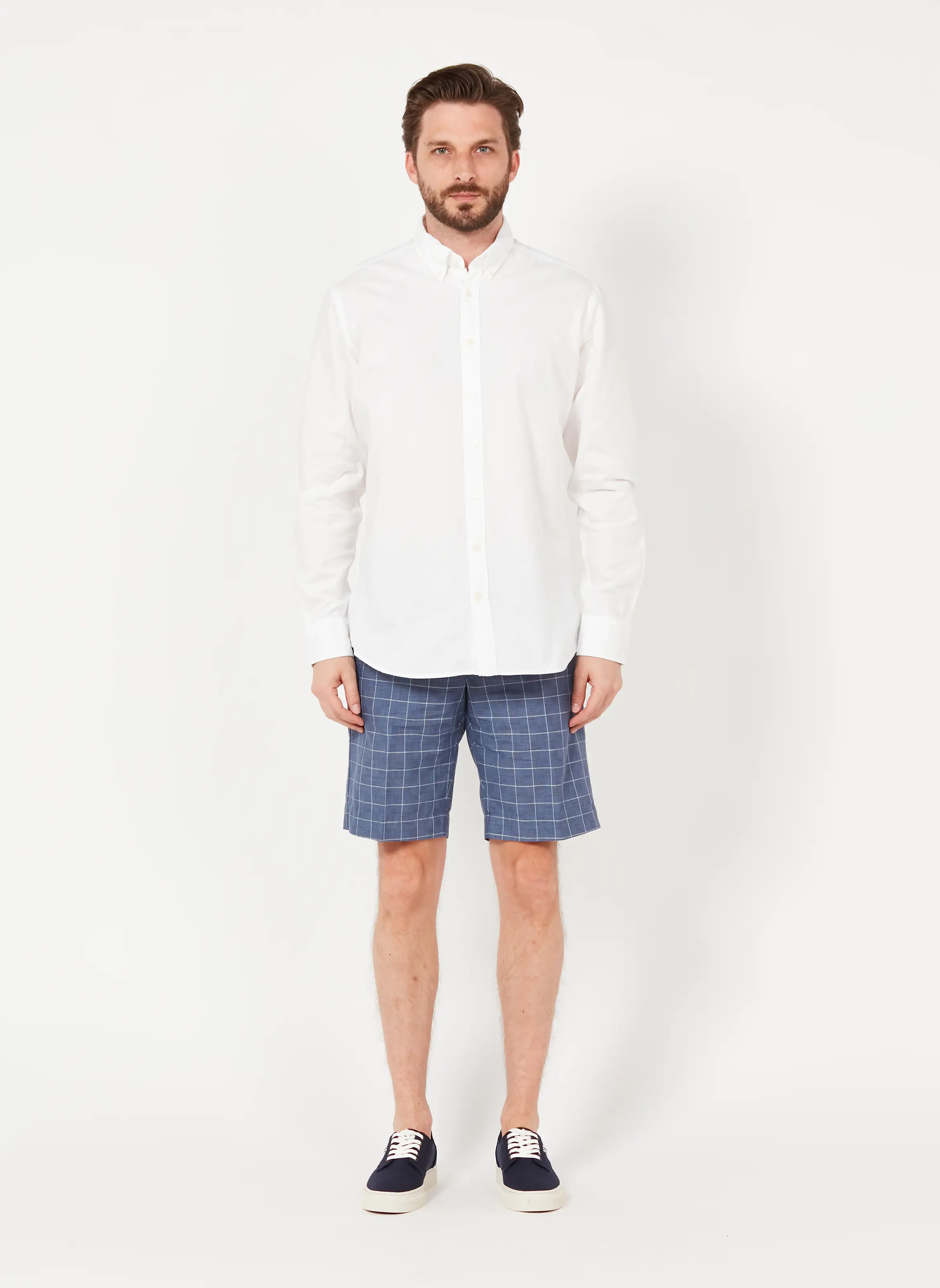 Hackett London - Men's Cotton Linnen Shorts - Image 3