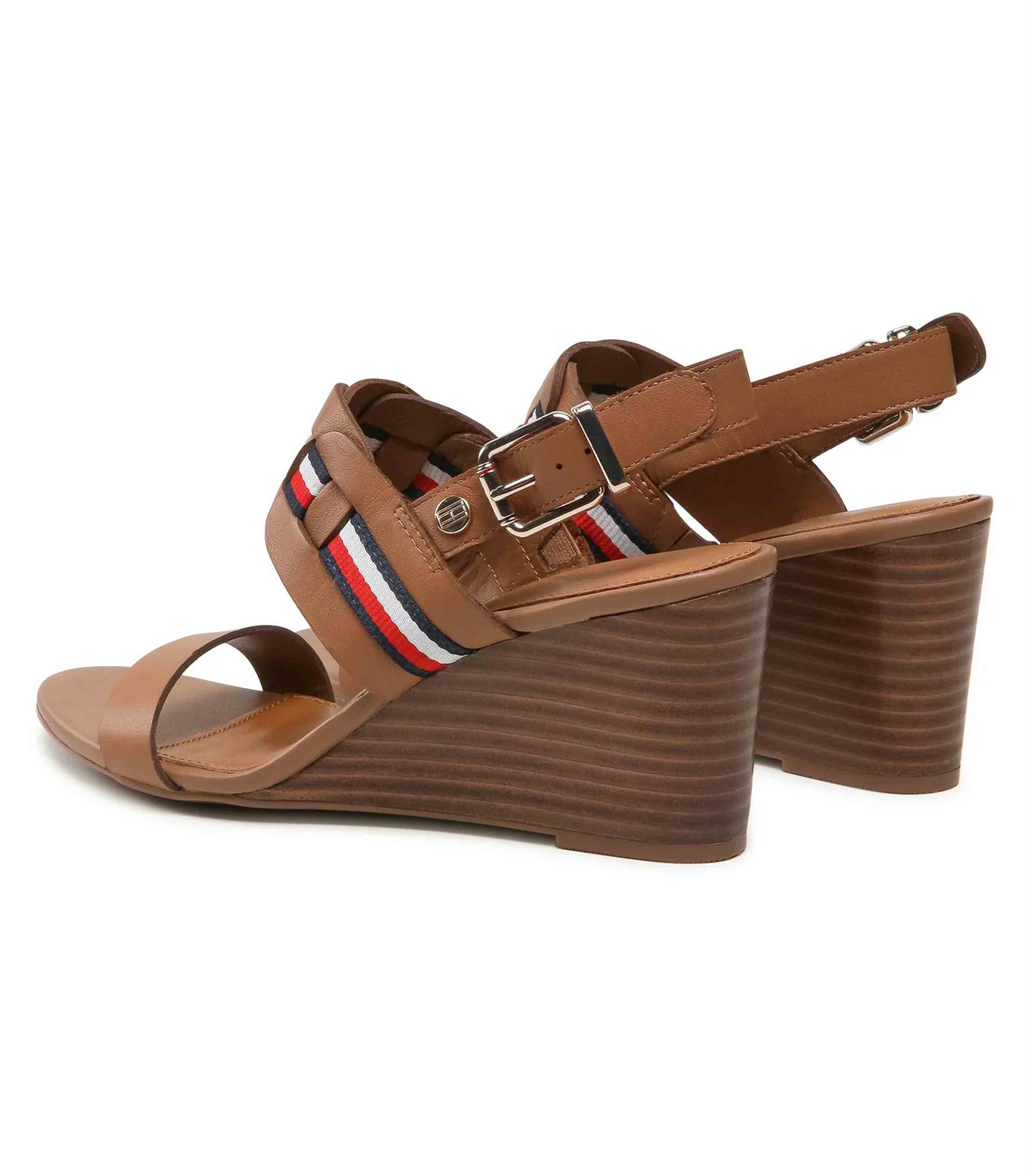 Tommy Hilfiger - Interlace Mid Wedge Sandal - Image 3