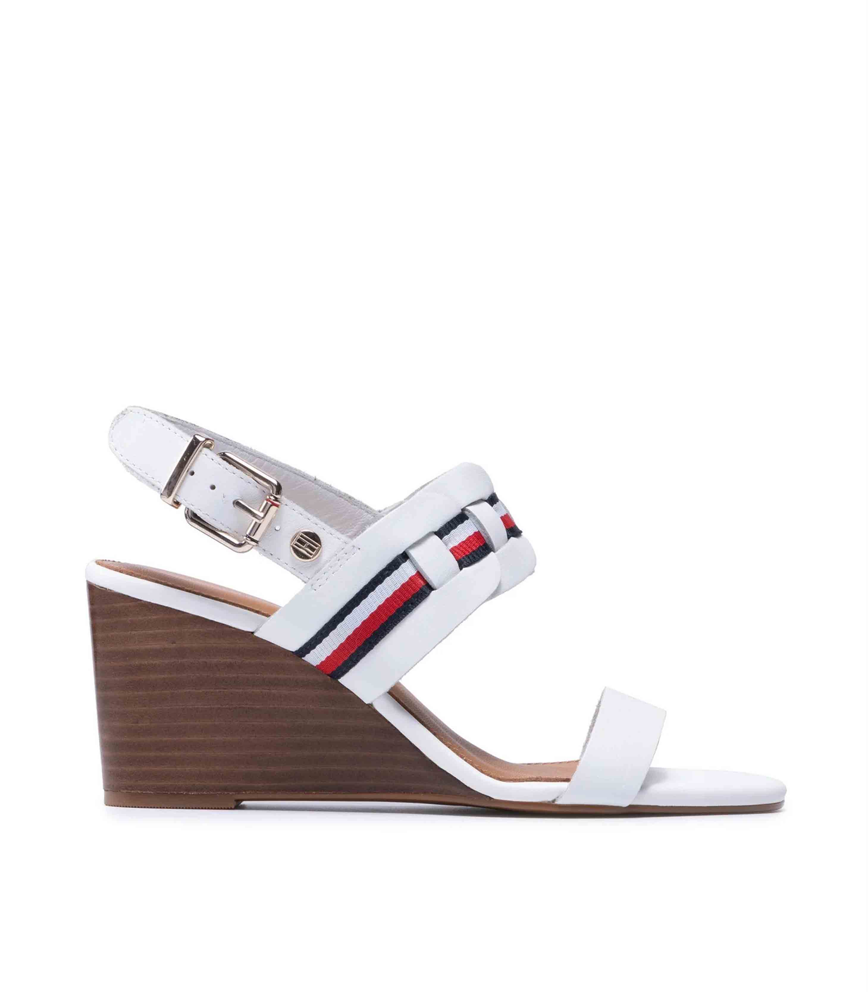 Tommy Hilfiger - Interlace Mid Wedge Sandal - Image 7