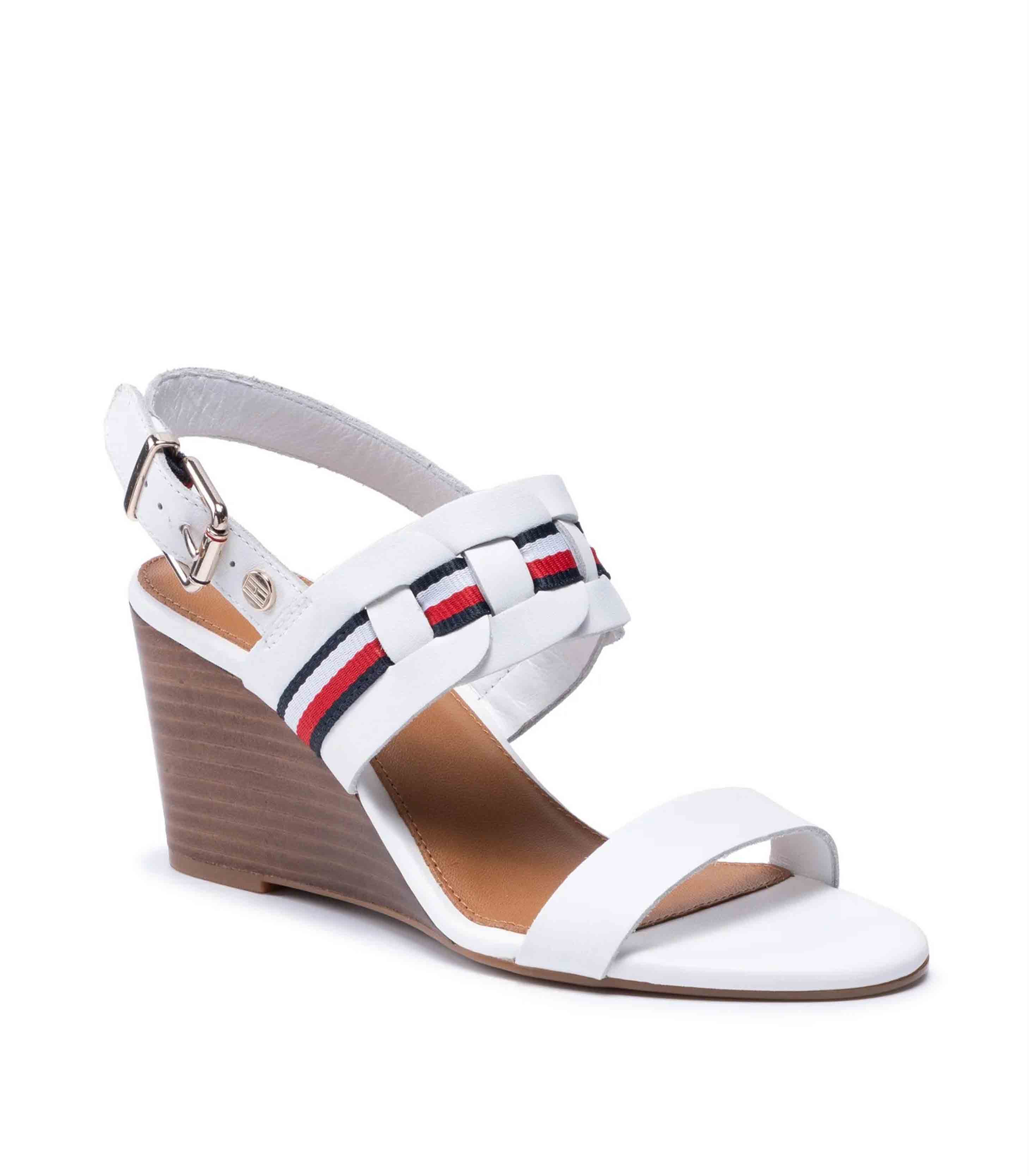 Tommy Hilfiger - Interlace Mid Wedge Sandal - Image 8