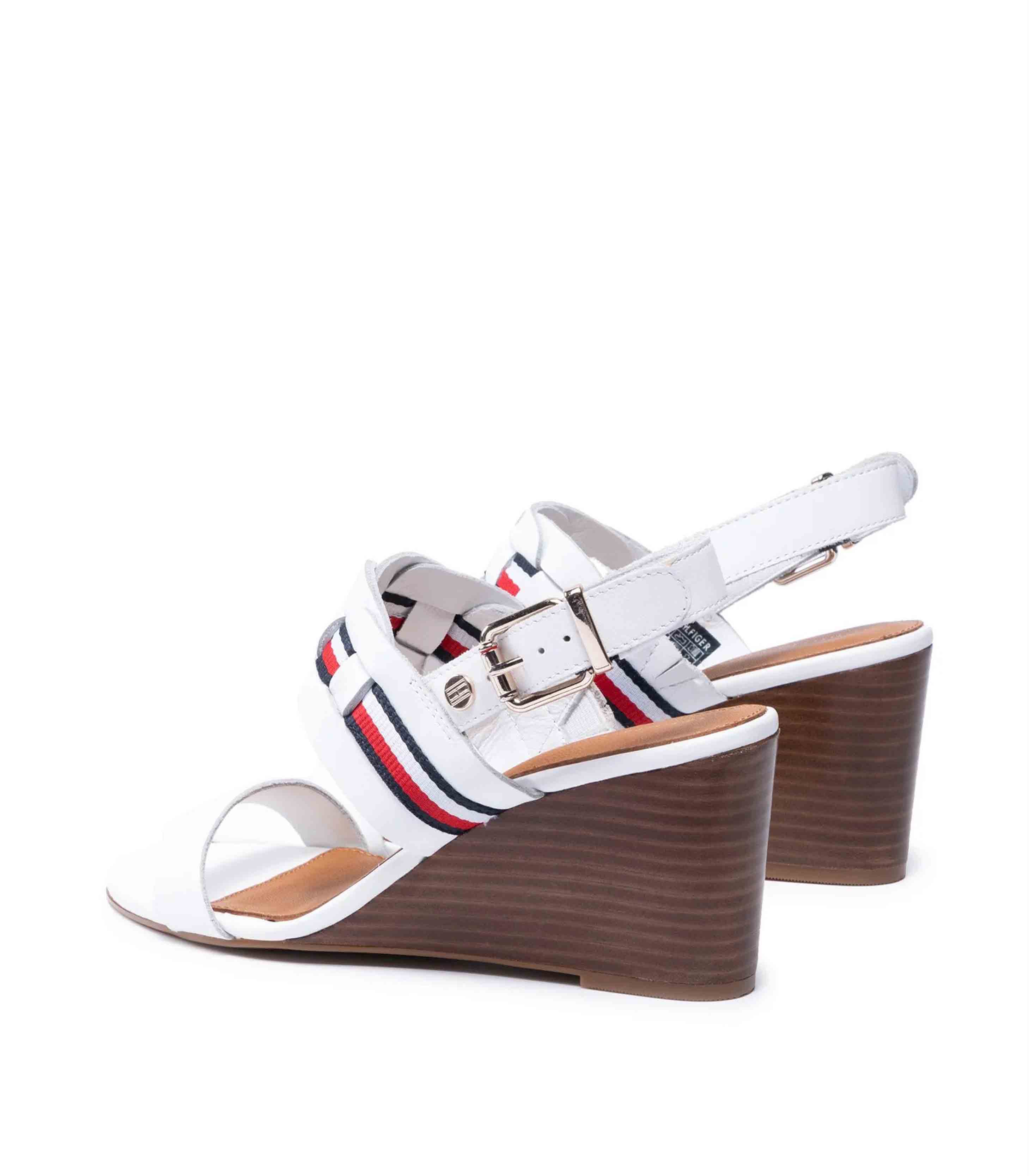 Tommy Hilfiger - Interlace Mid Wedge Sandal - Image 9