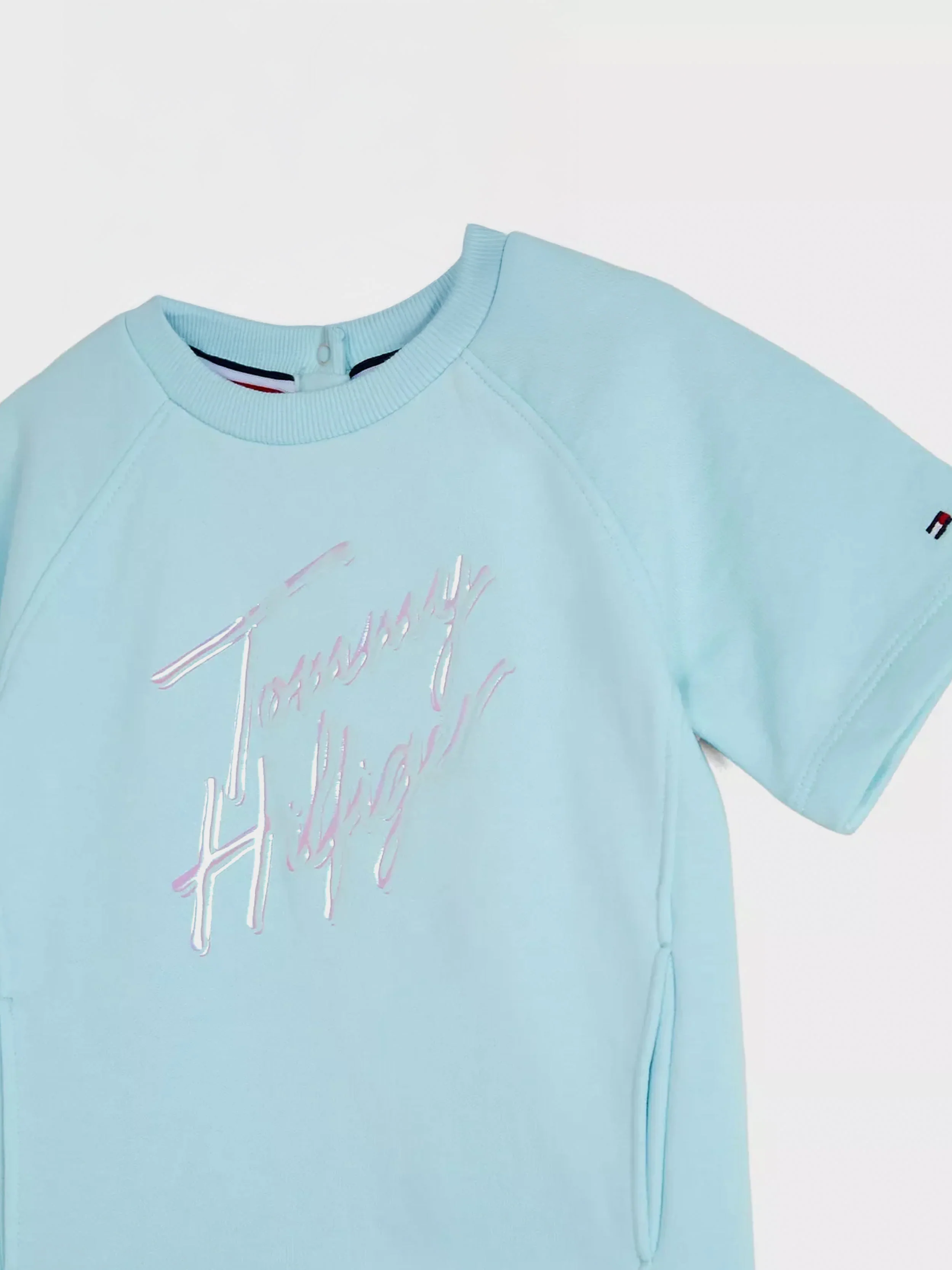 Tommy Hilfiger  - Girls' signature logo sweatshirt dress - Image 3