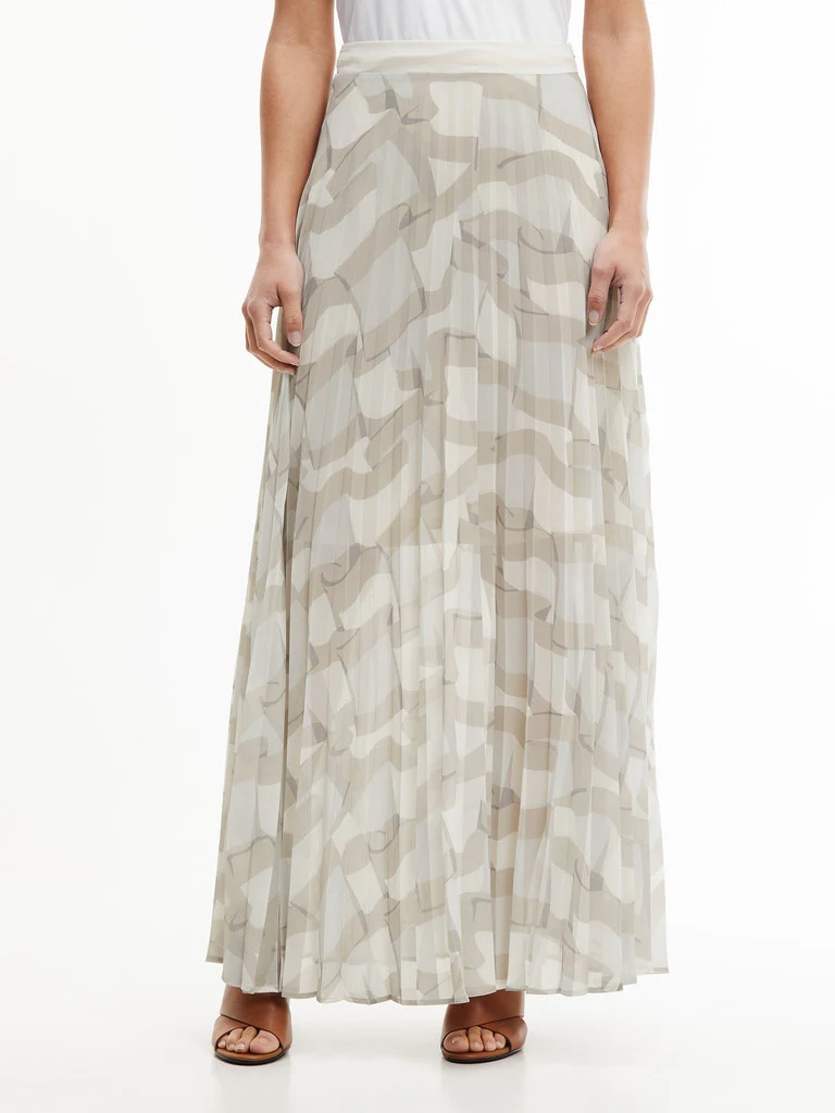Tommy Hilfiger - Women's Icons Chiffon Pleated Maxi Skirt - Image 2