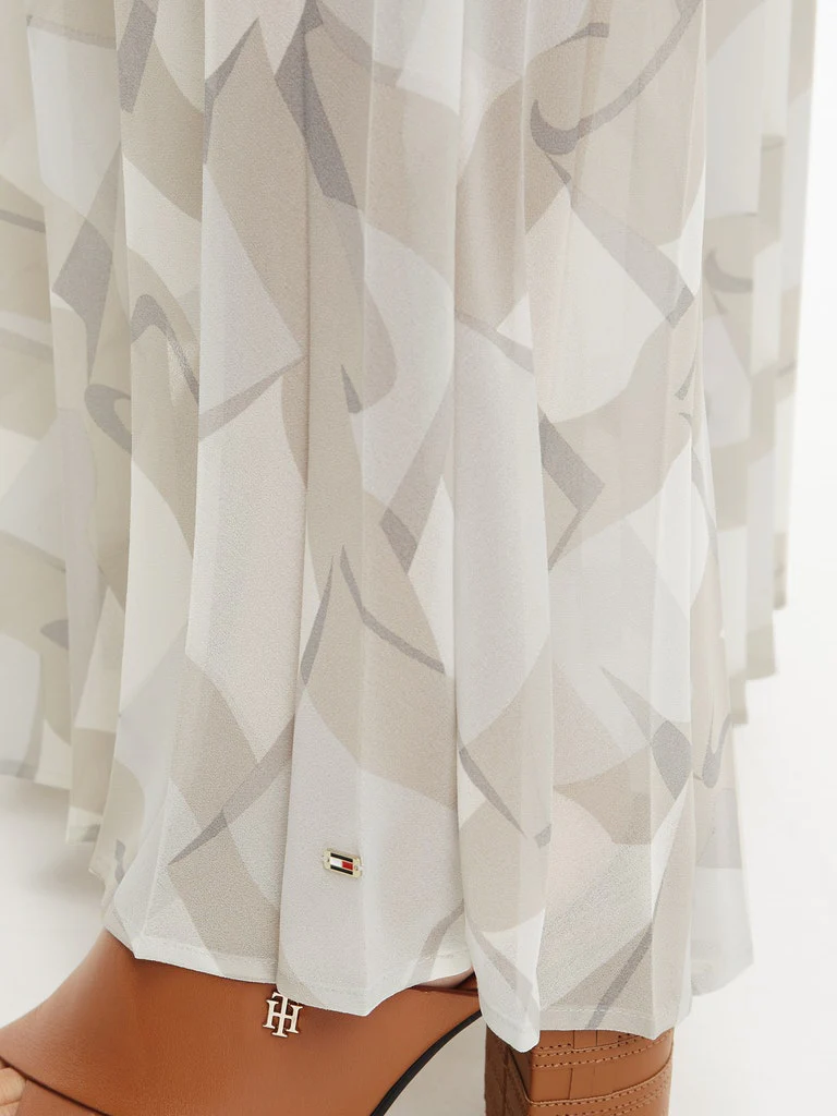 Tommy Hilfiger - Women's Icons Chiffon Pleated Maxi Skirt - Image 4