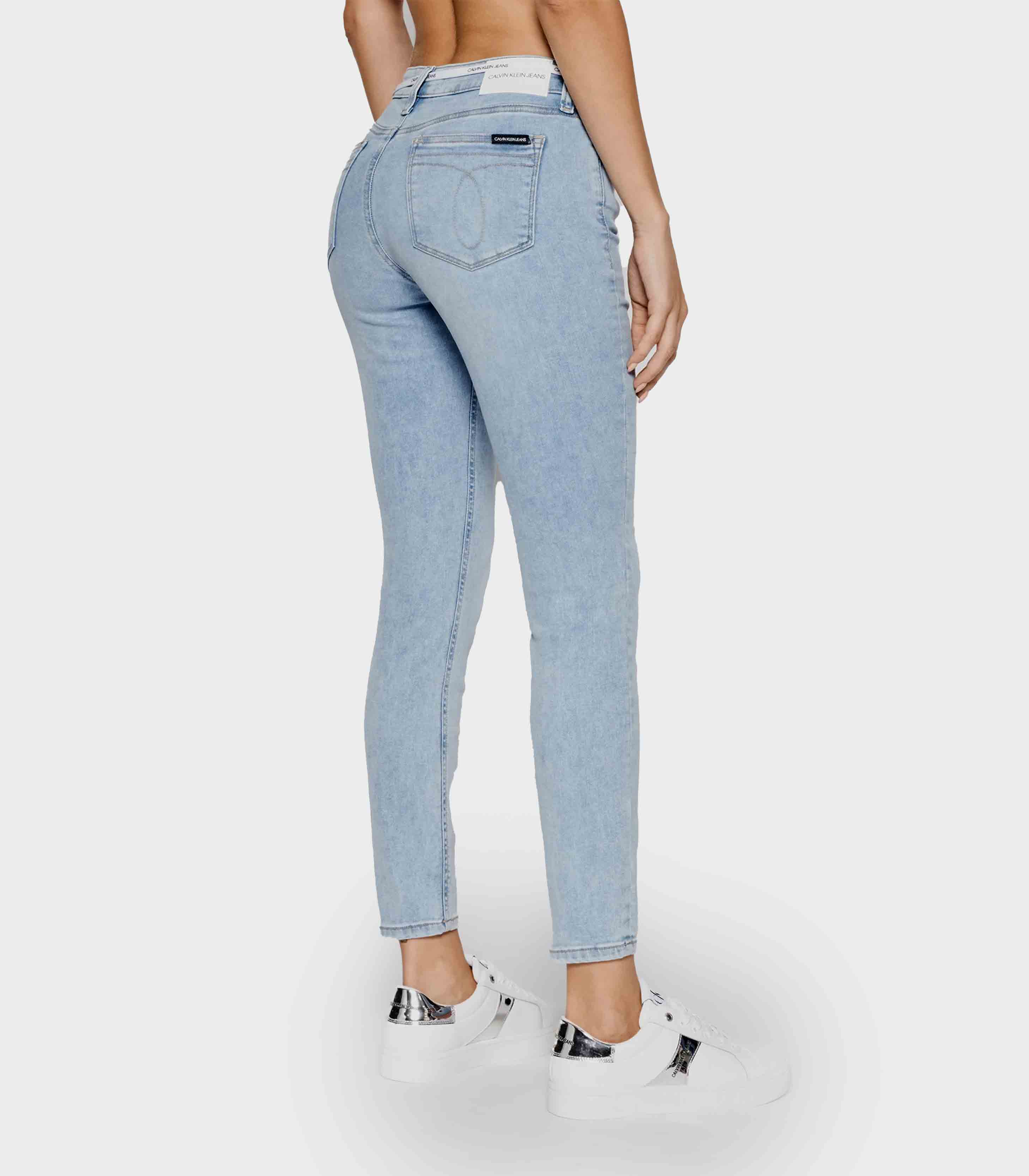 Calvin Klein Jeans - Mid Rise Skinny Ankle Jeans - Image 3