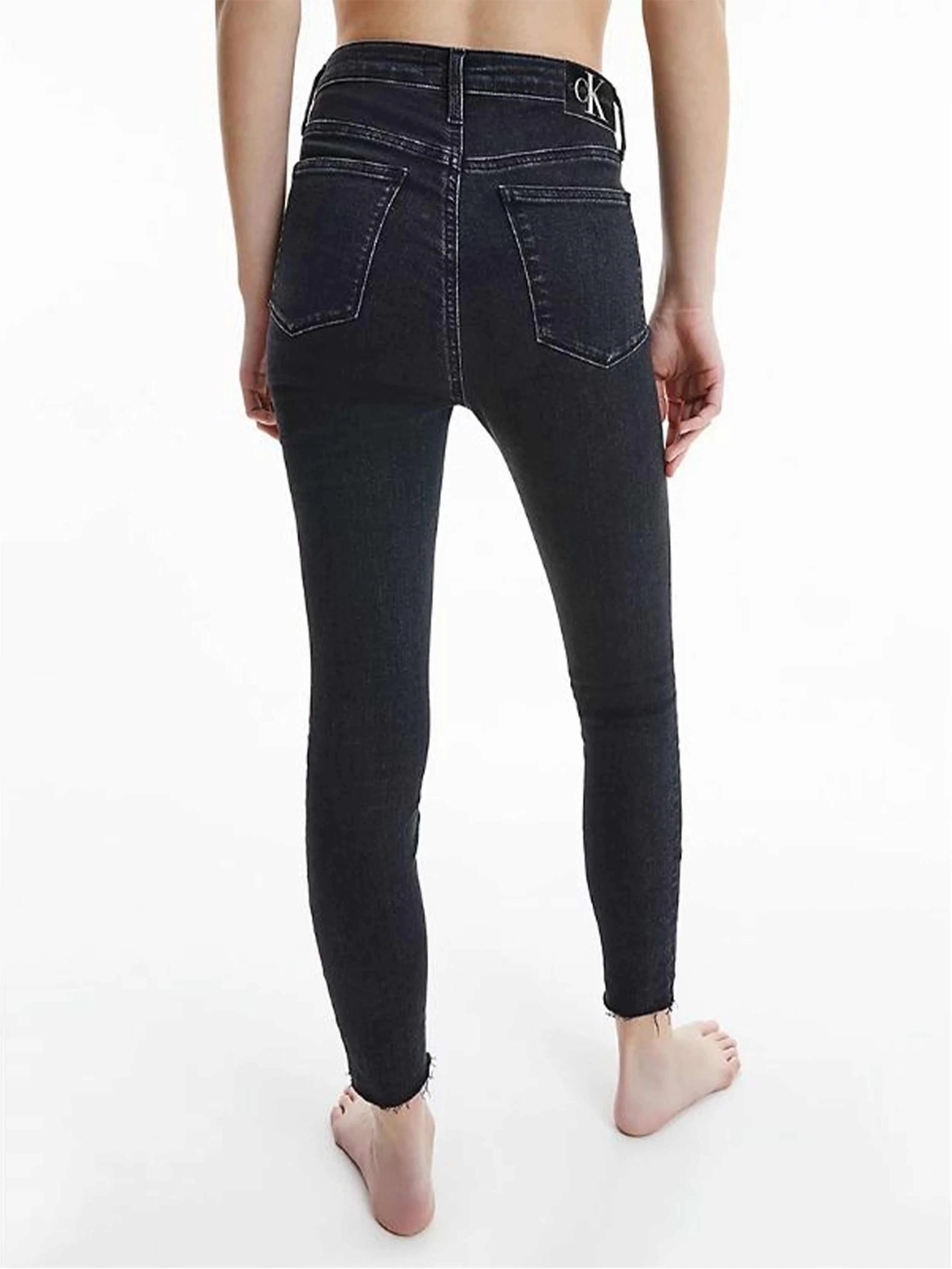 Calvin Klein Jeans - High Rise Super Skinny Ankle Jeans - Image 3