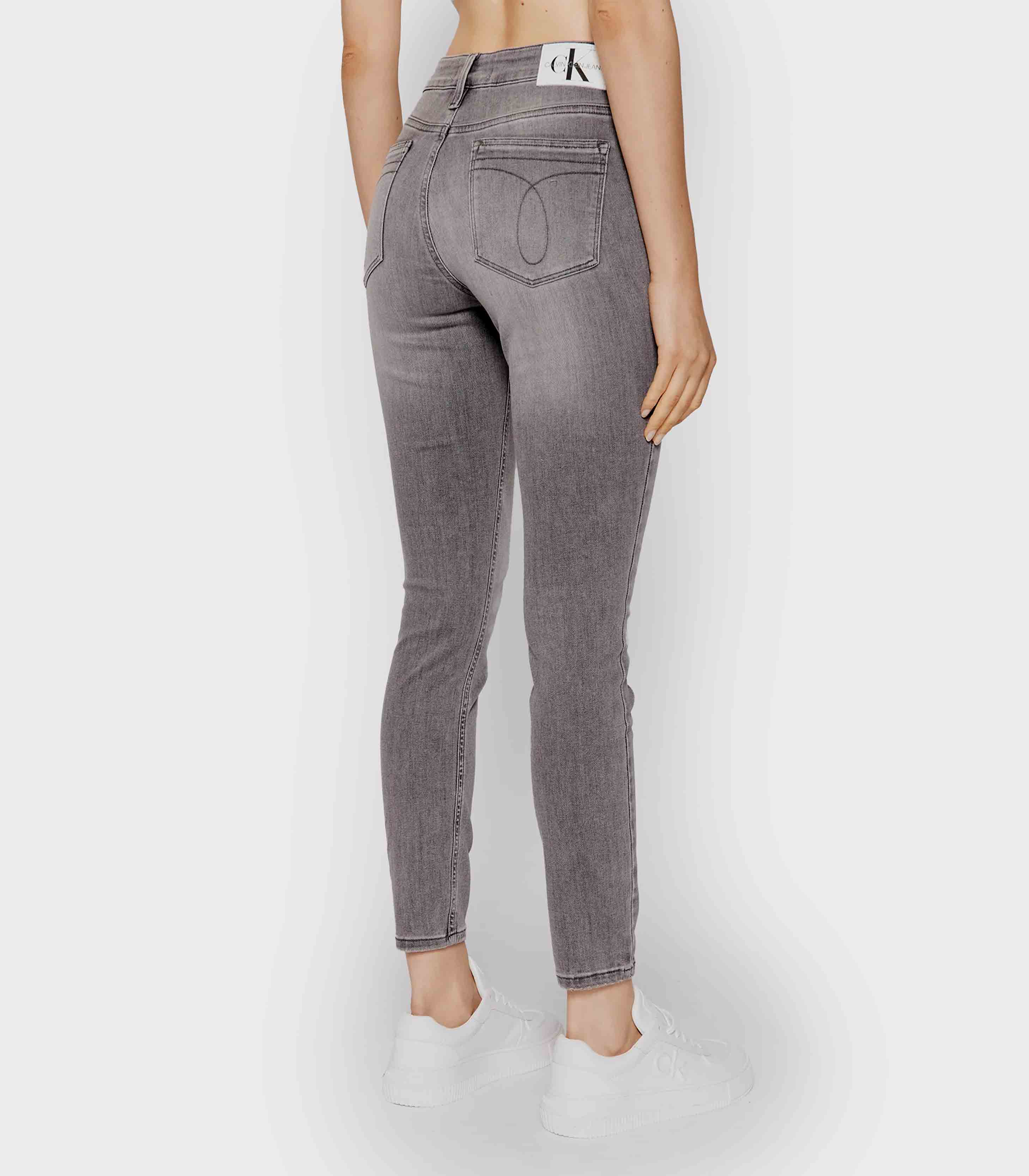 Calvin Klein Jeans - Mid Rise Skinny Ankle Jeans - Image 3