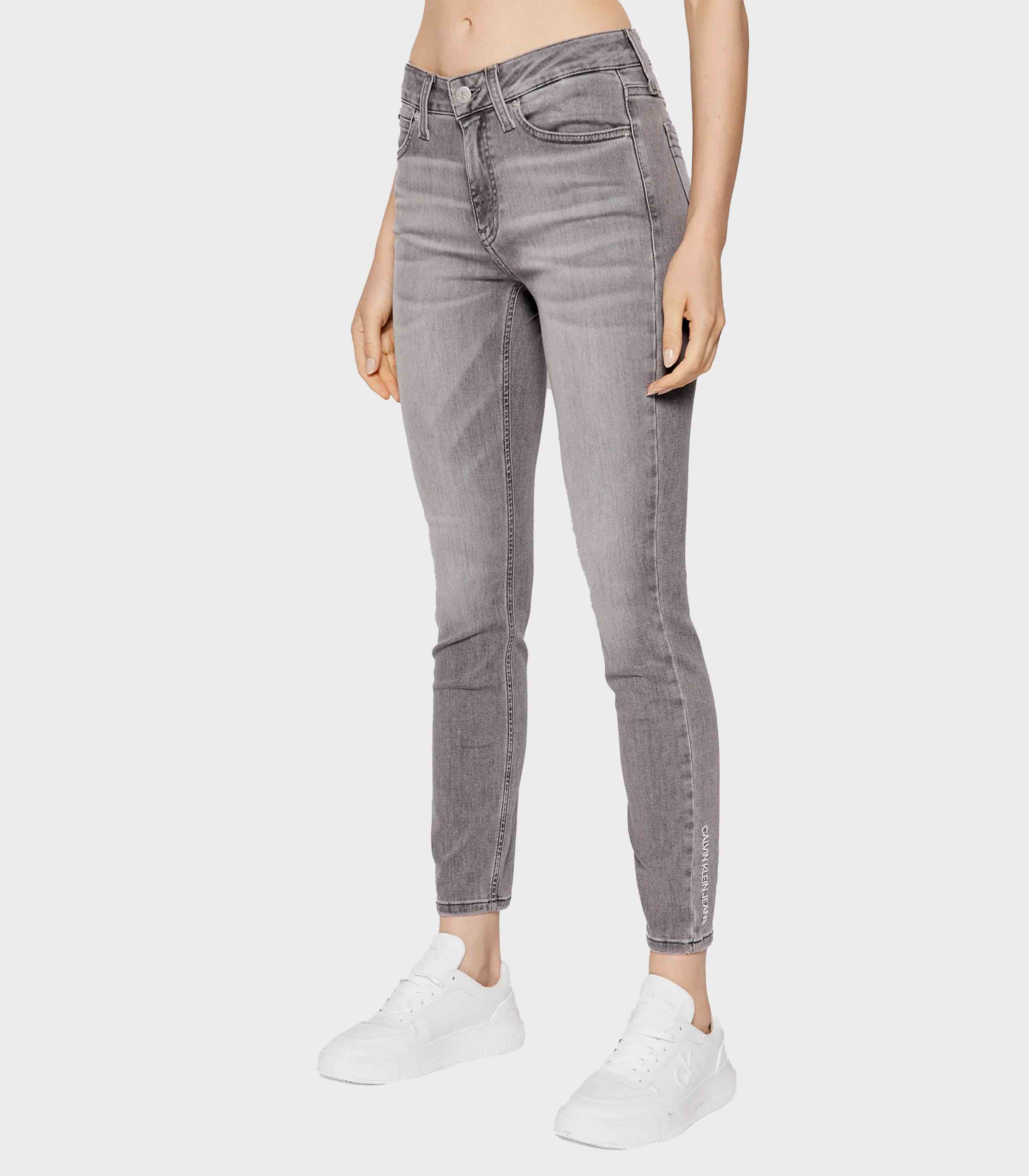 Calvin Klein Jeans - Mid Rise Skinny Ankle Jeans - Image 4