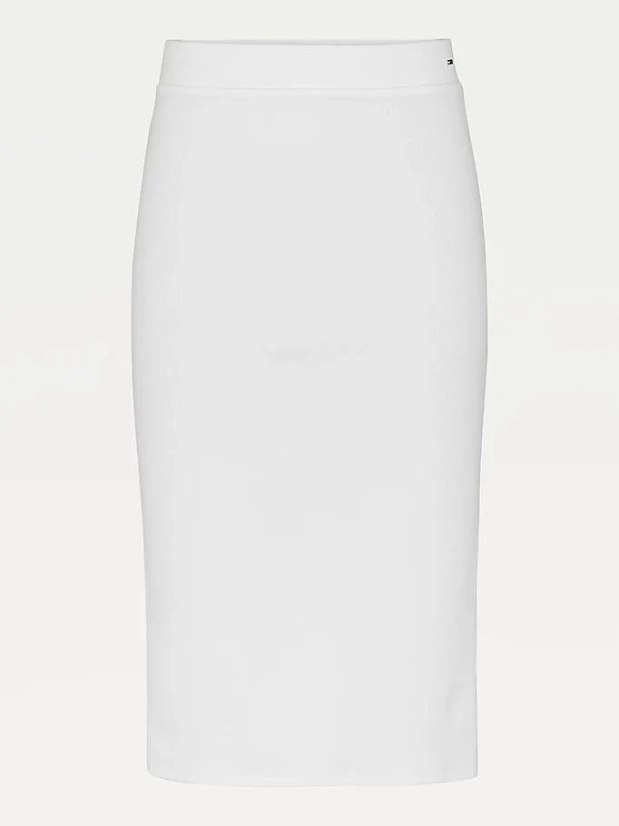 Tommy Hilfiger Jeans - Ribbed Bodycon Midi Skirt - Image 2