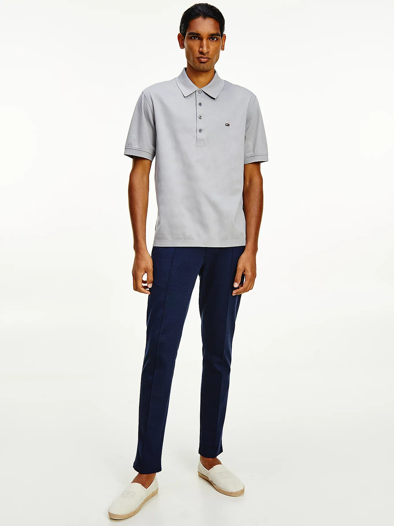 Tommy Hilfiger - Elevated Stripe Classic Fit Polo - Image 2