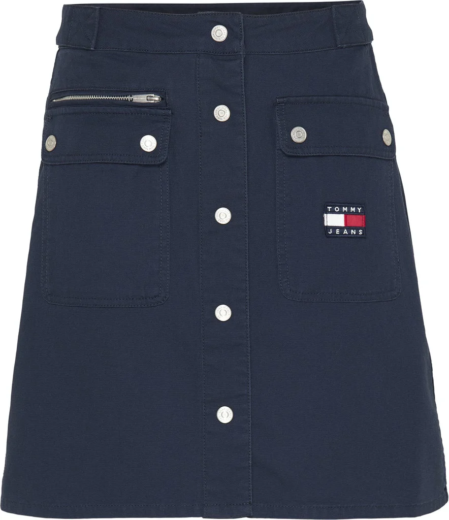Tommy Hilfiger Jeans - badge utility mini skirt - women - Image 2