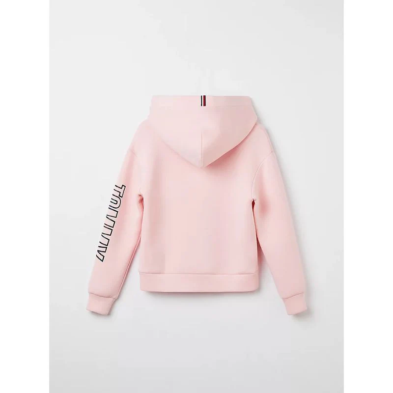 Tommy hilfiger  - Girls -  tommy reflective print hoodie regular fit - Image 4