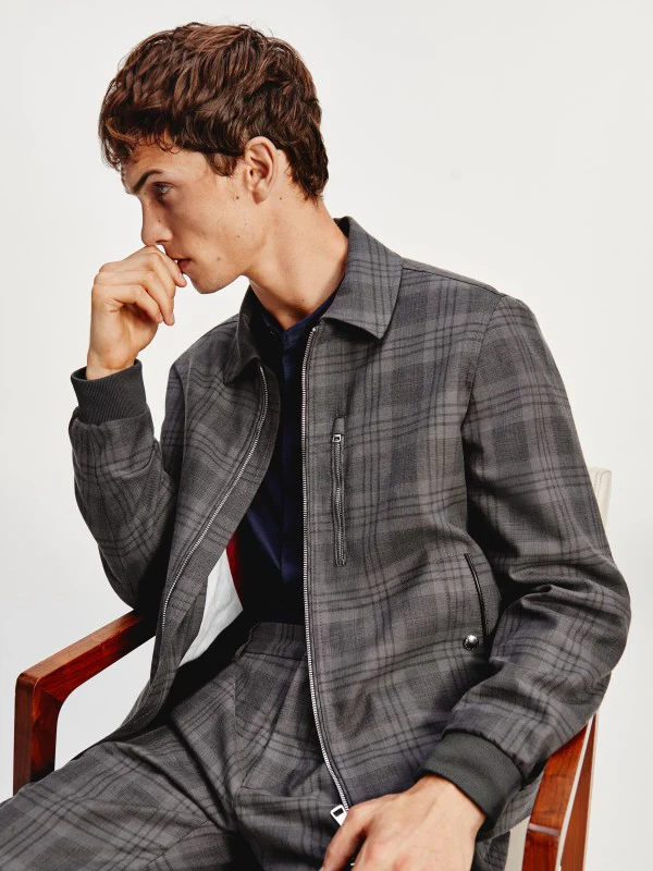 Tommy Hilfiger - Check Tapered Fit Trousers - Image 3