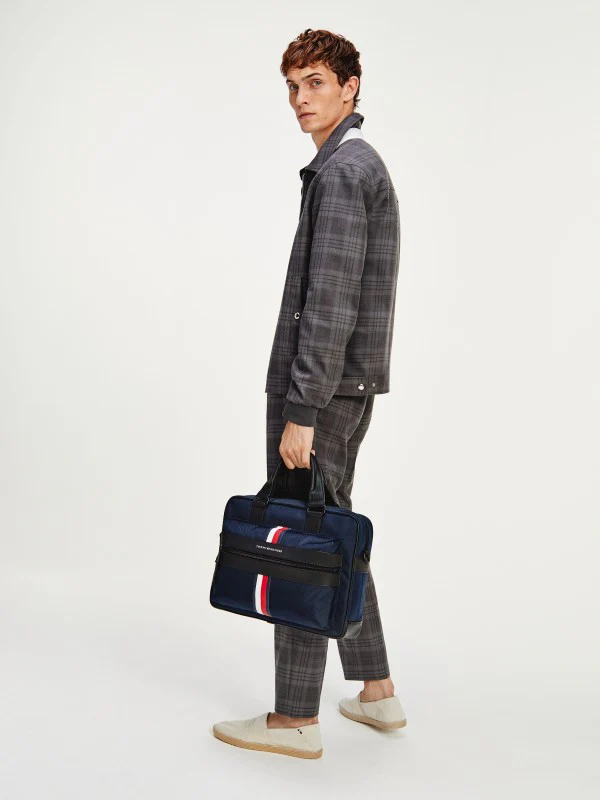 Tommy Hilfiger - Check Tapered Fit Trousers - Image 4