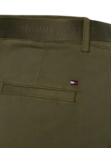 Tommy Hilfiger - Women's Blend Belt Tapered Chino Pants - Image 14