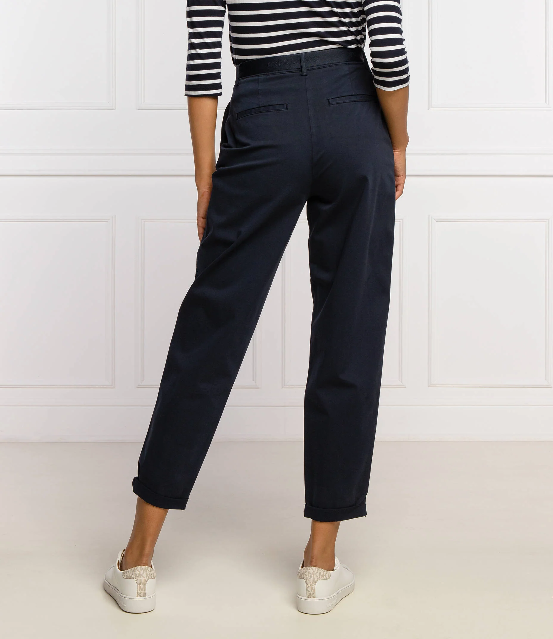 Tommy Hilfiger - Women's Blend Belt Tapered Chino Pants - Image 3
