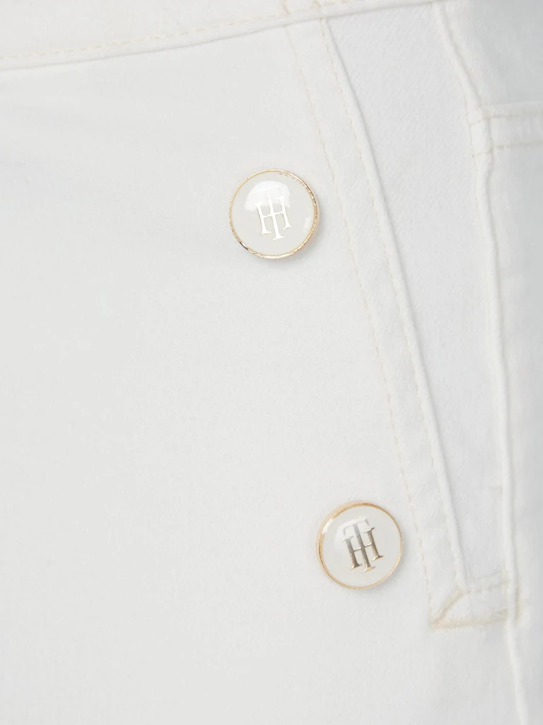 Tommy hilfiger - harlem high rise super skinny white jeans
 - women - Image 7