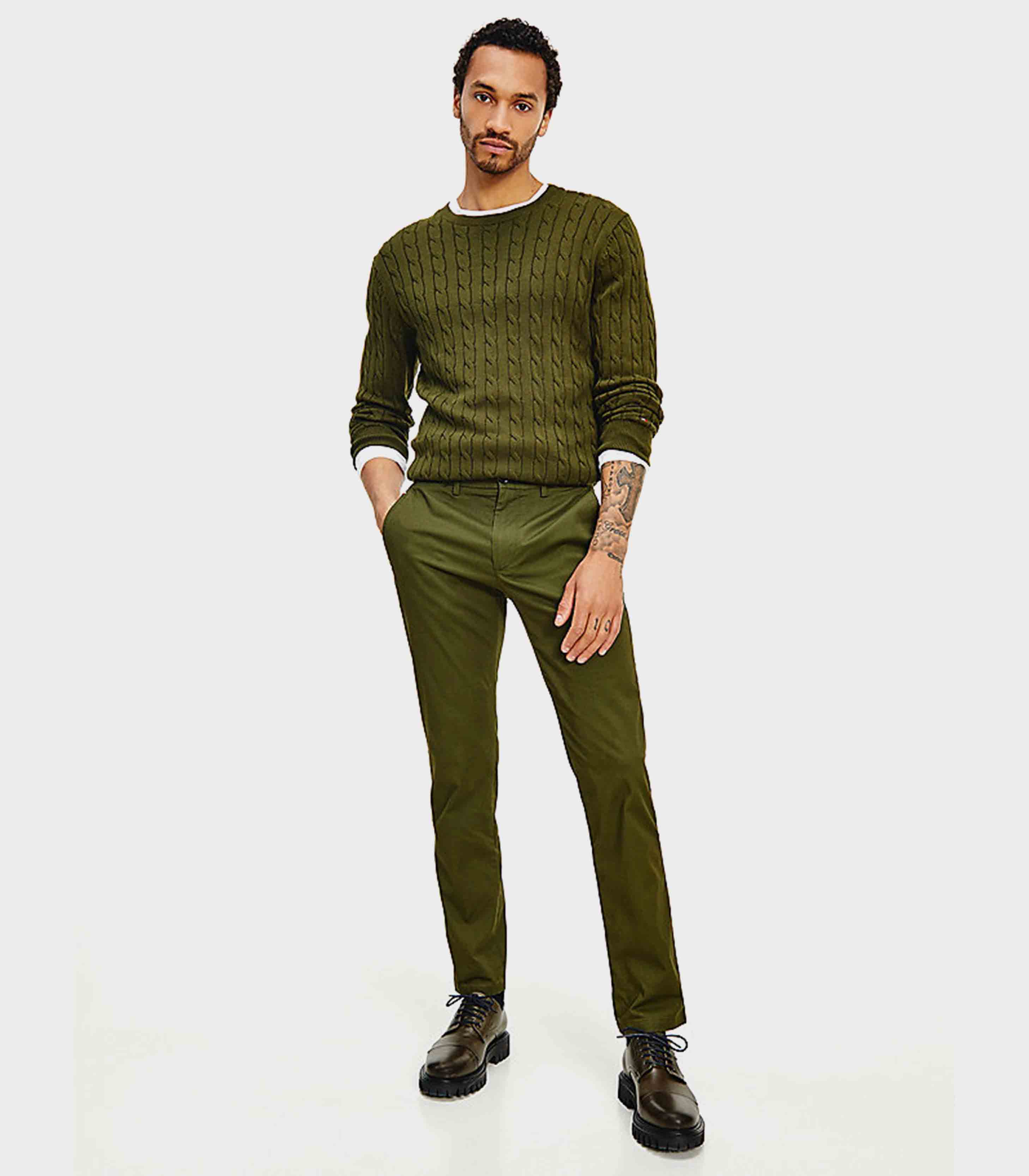 Tommy Hilfiger - Denton Printed Structure Pants Straight Fit - Image 2