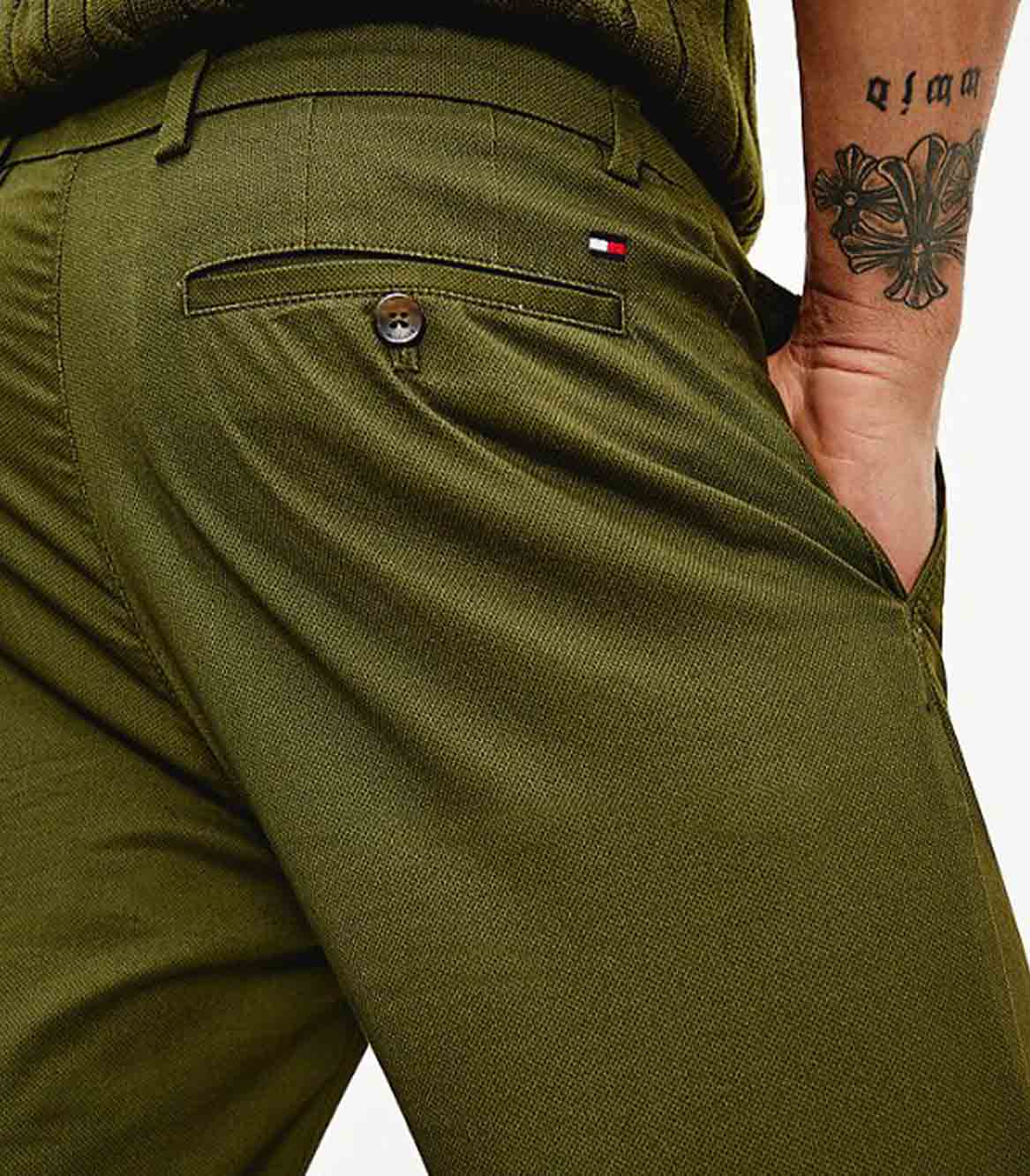 Tommy Hilfiger - Denton Printed Structure Pants Straight Fit - Image 4