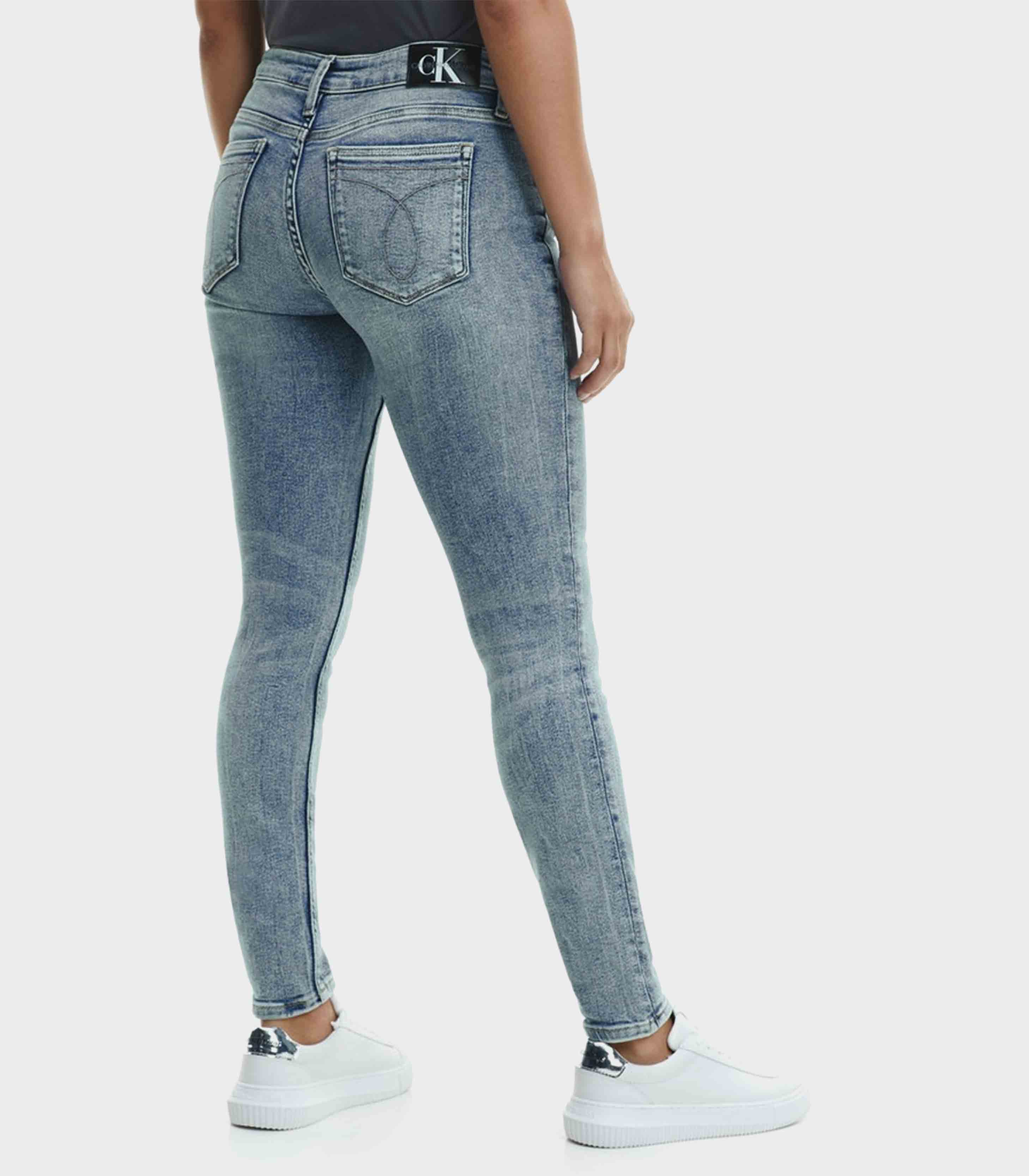 Calvin Klein Jeans - Mid Rise Skinny Jeans - Image 3