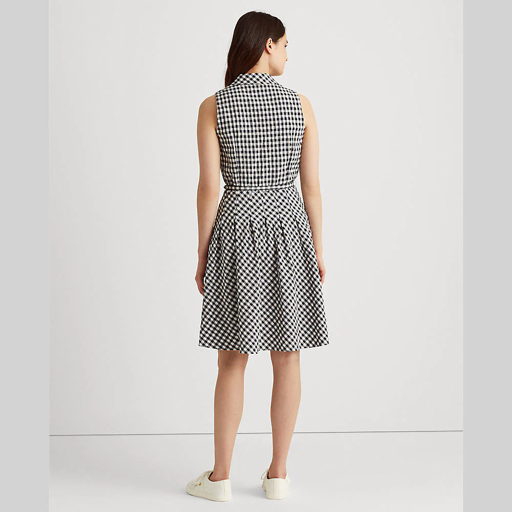 Lauren Ralph Lauren - Gingham Sleeveless Dress - Image 3