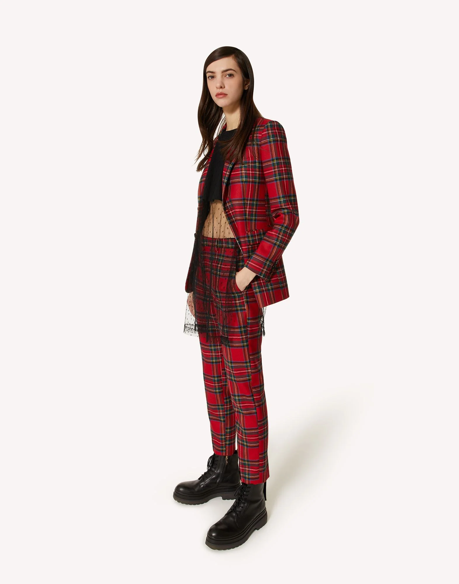 Red Valentino - Tartan Pants - Image 6