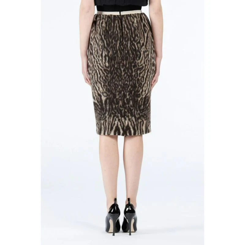N21 - Leopard Print Pencil Skirt - Image 2