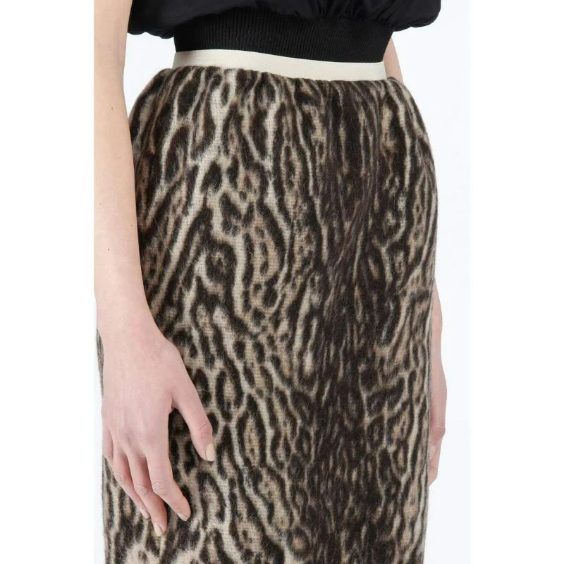 N21 - Leopard Print Pencil Skirt - Image 4