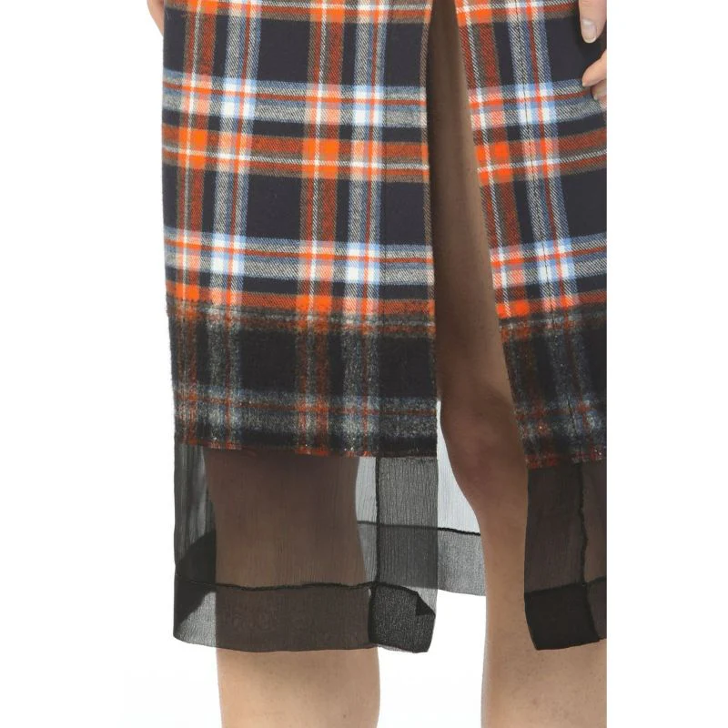 N21 - Layered Checked Skirt - Image 4