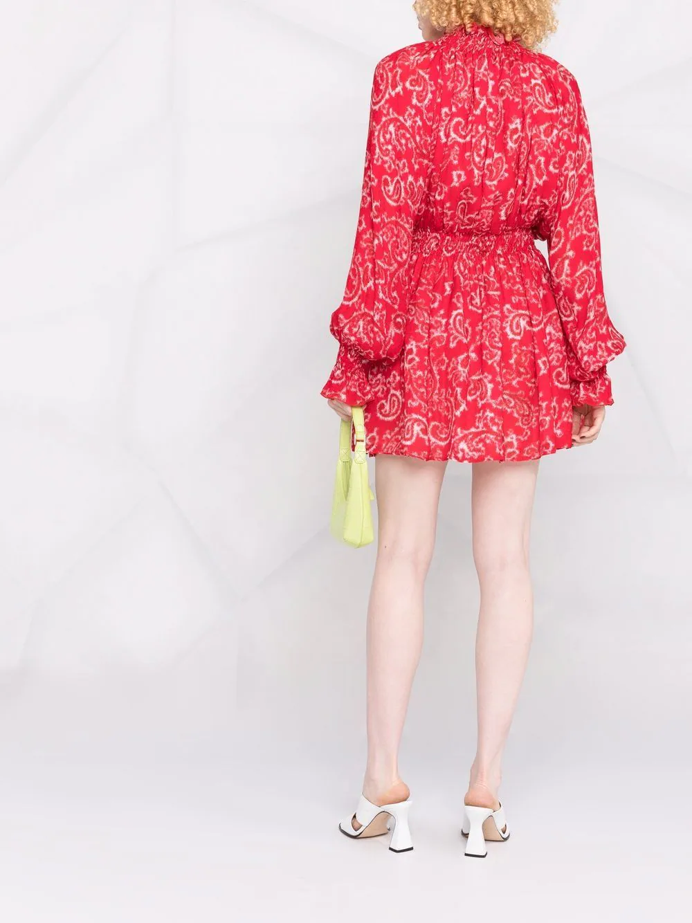 Msgm - Paisley-Print Mini Dress - Image 2
