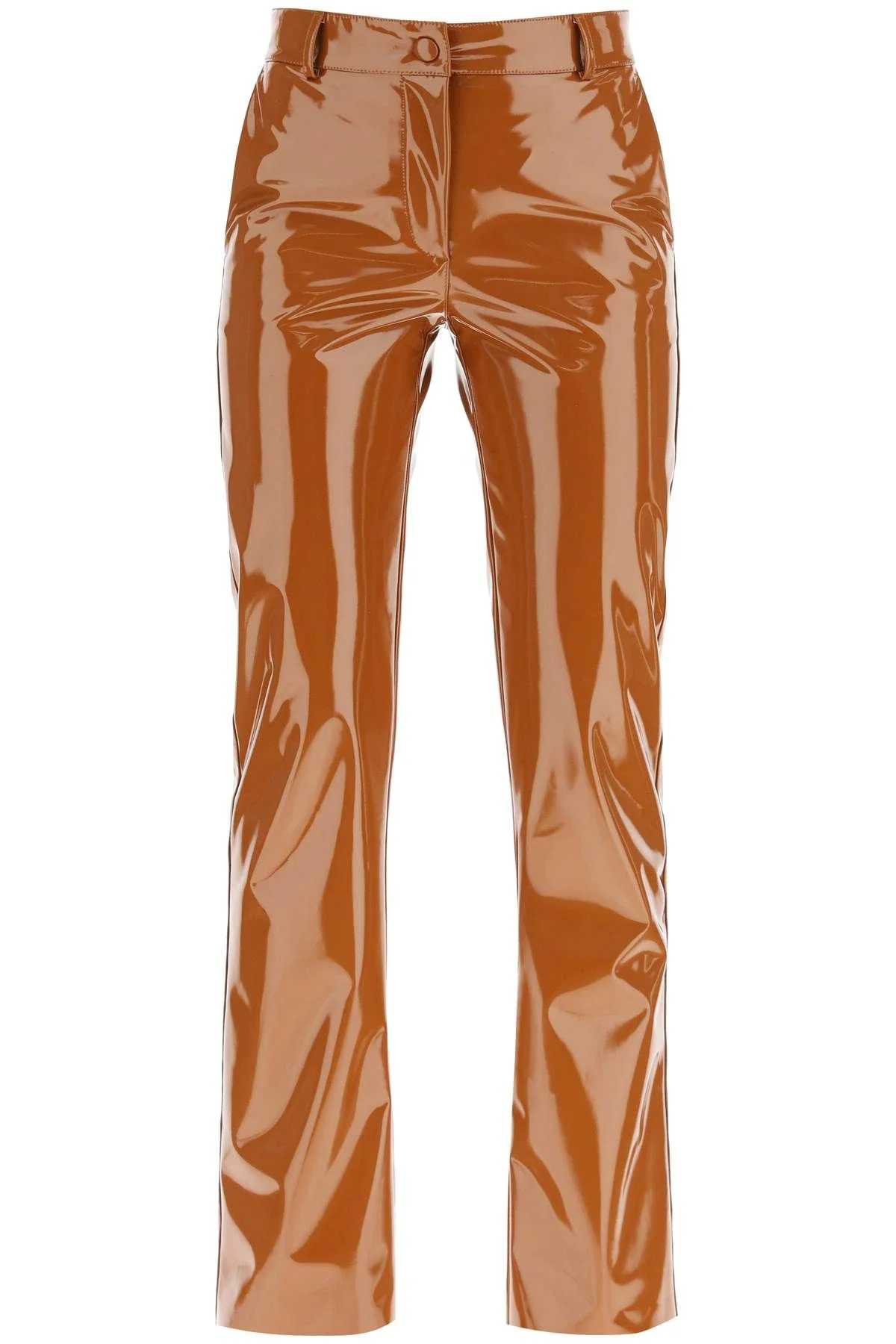 Msgm - Women's Vinyl Trousers - Image 2