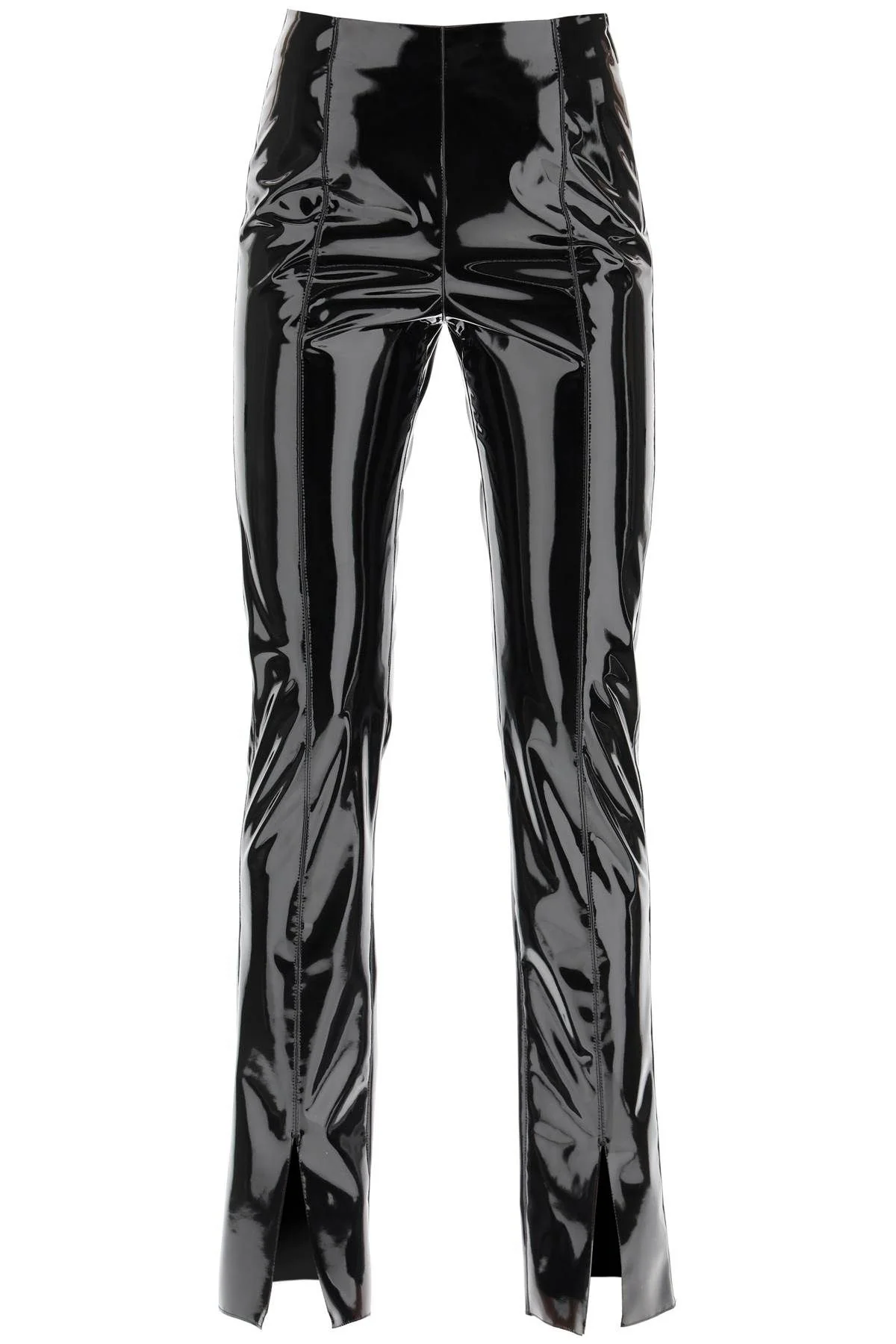 Msgm - Women's Vinyl Trousers - Image 7