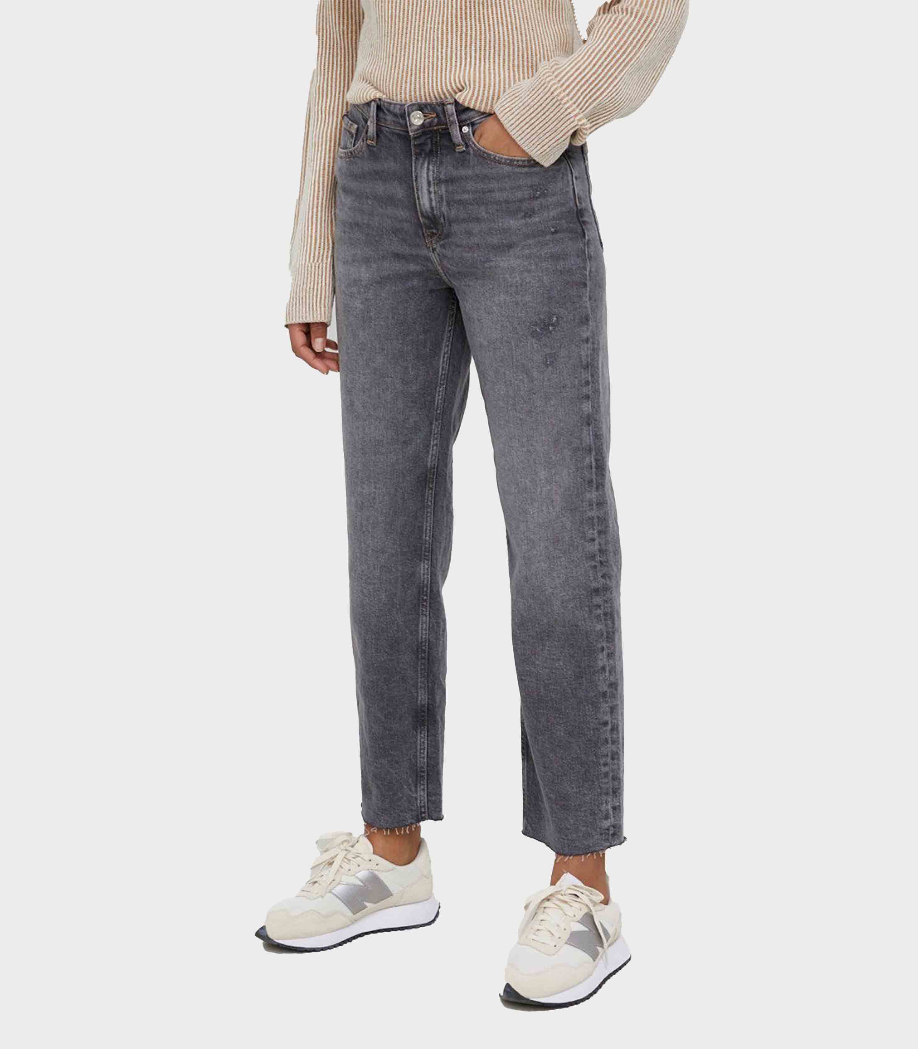 Tommy Hilfiger - Women's Classics High Rise Straight Distressed Jeans - Image 2