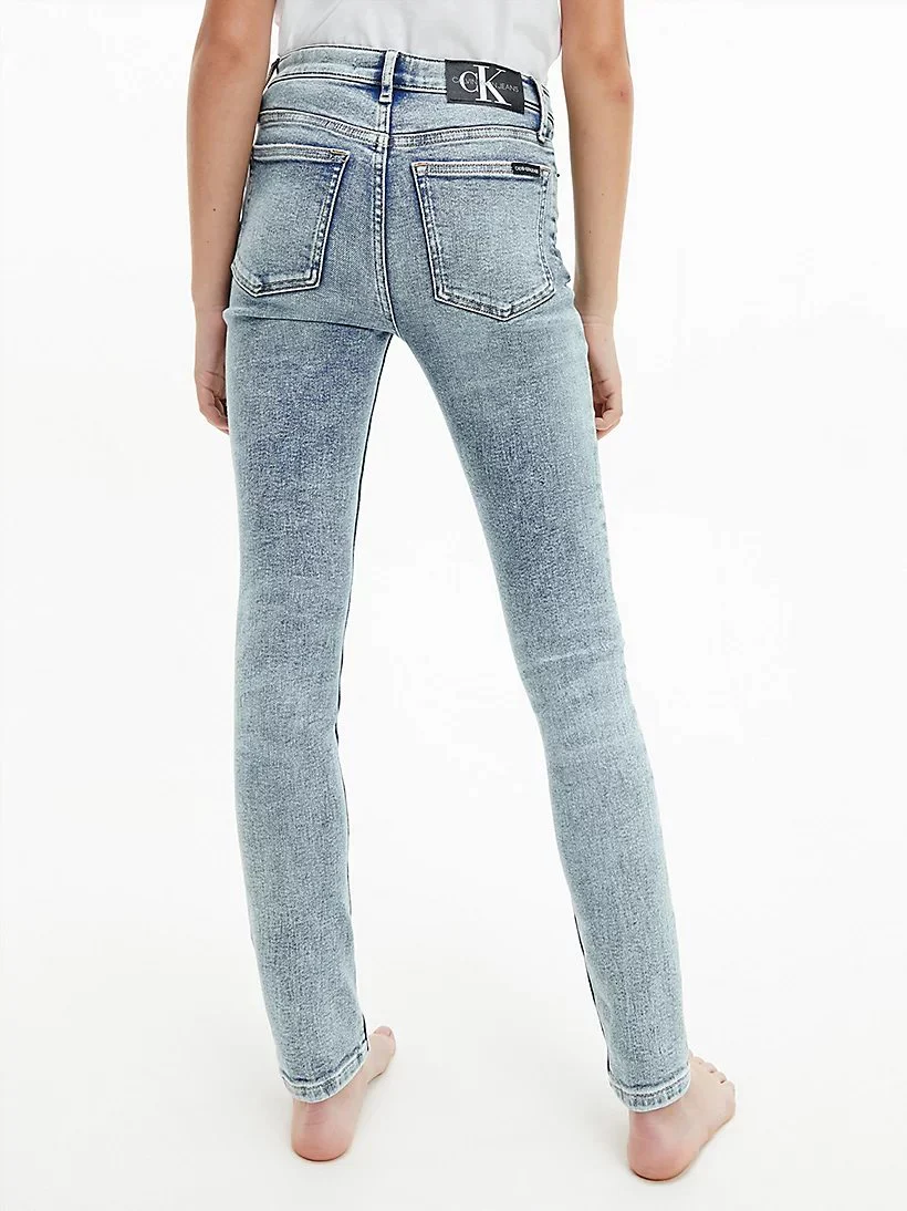 Calvin Klein  - Girls -  High Rise Skinny Jeans - Image 3