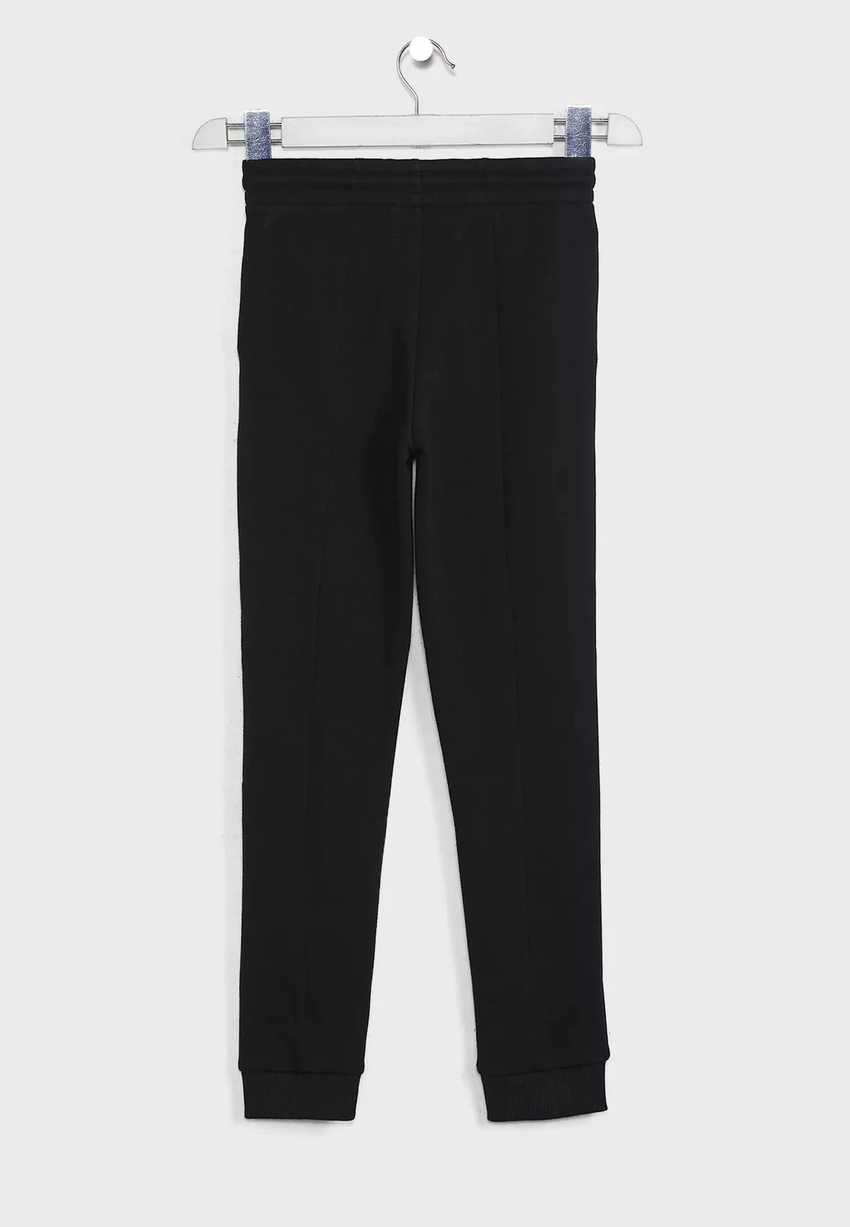 Calvin Klein  - Girls -  Micro Logo Flock Sweatpants Slim Fit - Image 2