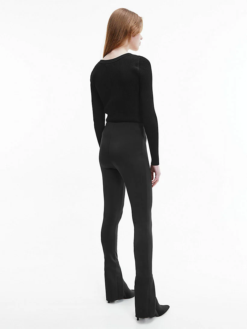 Calvin Klein - Slim Ribbed Jersey Jumper - Image 5