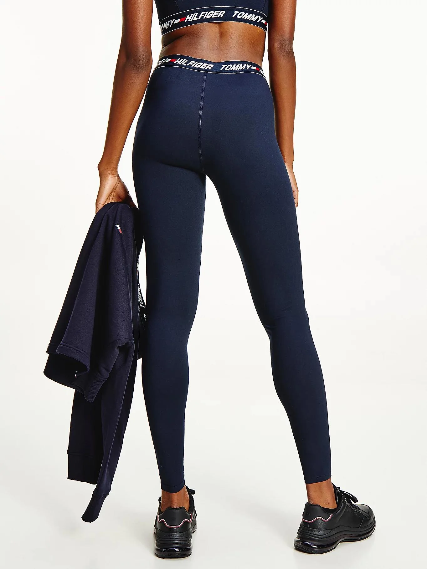 Tommy hilfiger - sport full length waistband detail leggings skinny fit
 - women - Image 4
