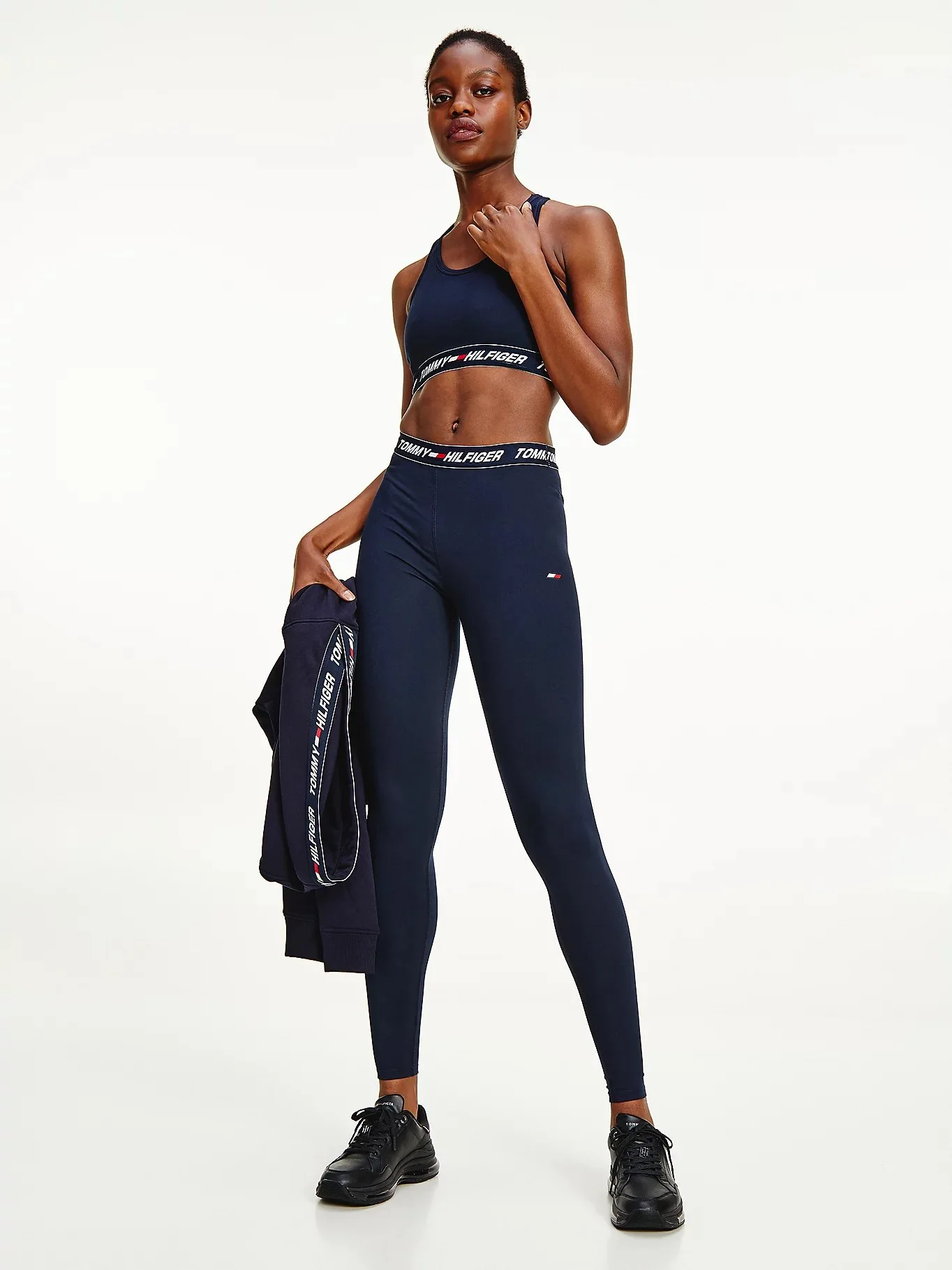 Tommy hilfiger - sport full length waistband detail leggings skinny fit
 - women - Image 6