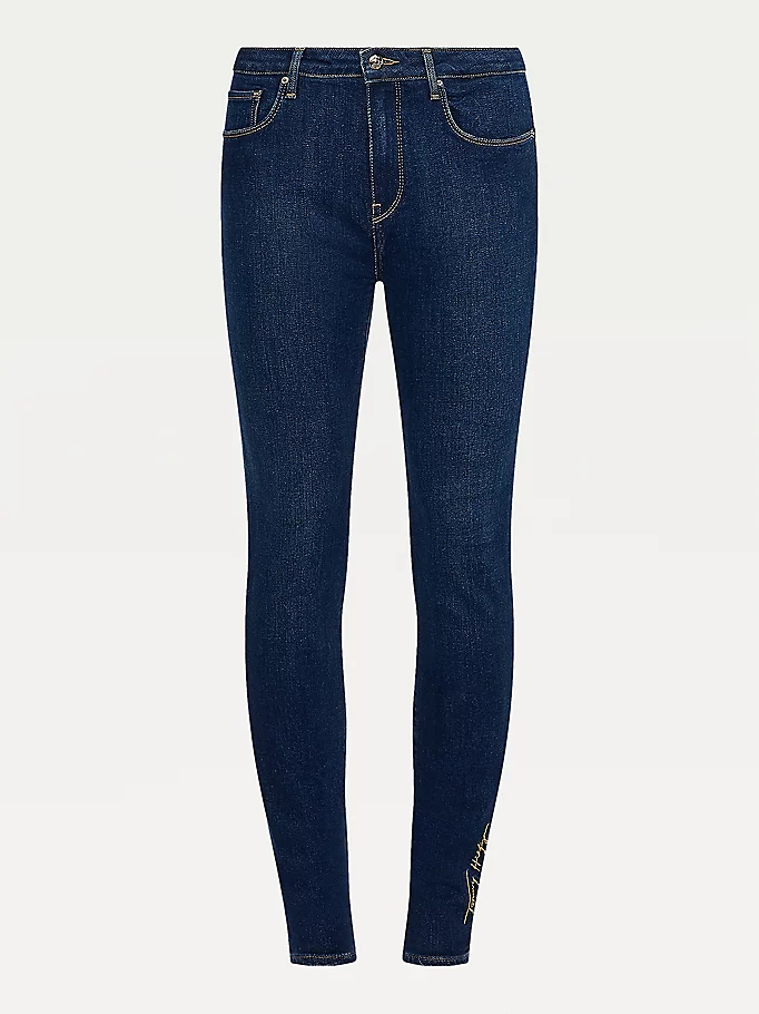 Tommy Hilfiger - Como Mid Rise Skinny Signature Jeans - Image 2