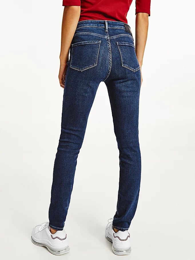 Tommy Hilfiger - Como Mid Rise Skinny Signature Jeans - Image 3