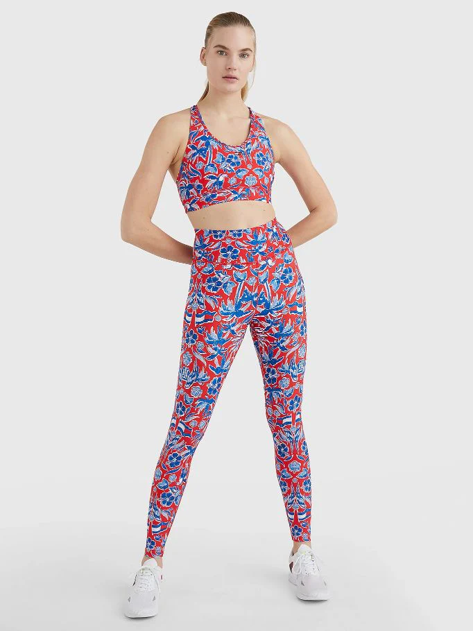 Tommy Hilfiger - Women's Sport High Rise Full Length Leggings Slim Fit - Image 2