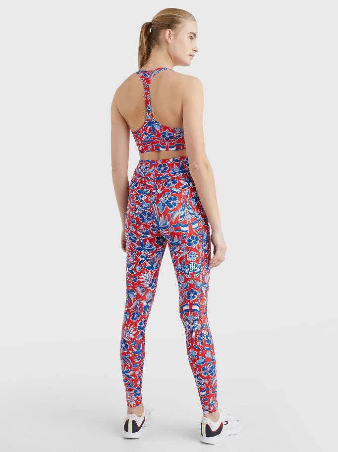Tommy Hilfiger - Women's Sport High Rise Full Length Leggings Slim Fit - Image 3