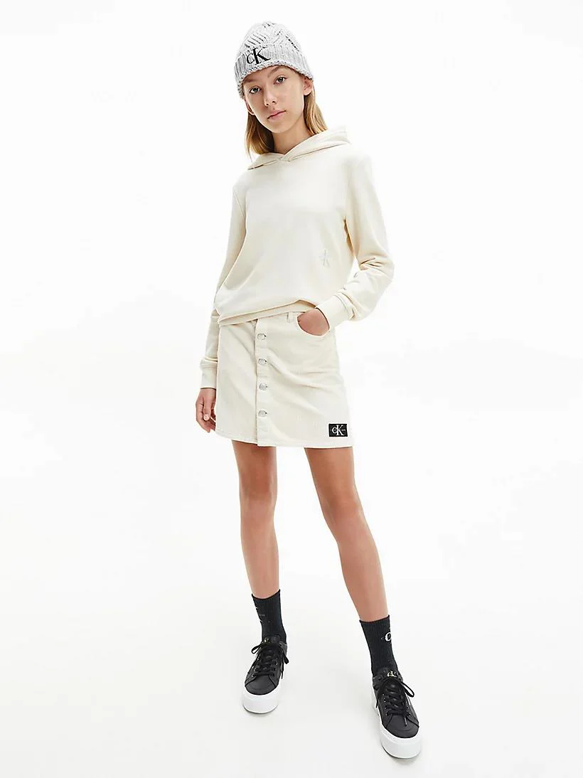 Calvin Klein - Girls' Corduroy Mini Skirt - Image 3