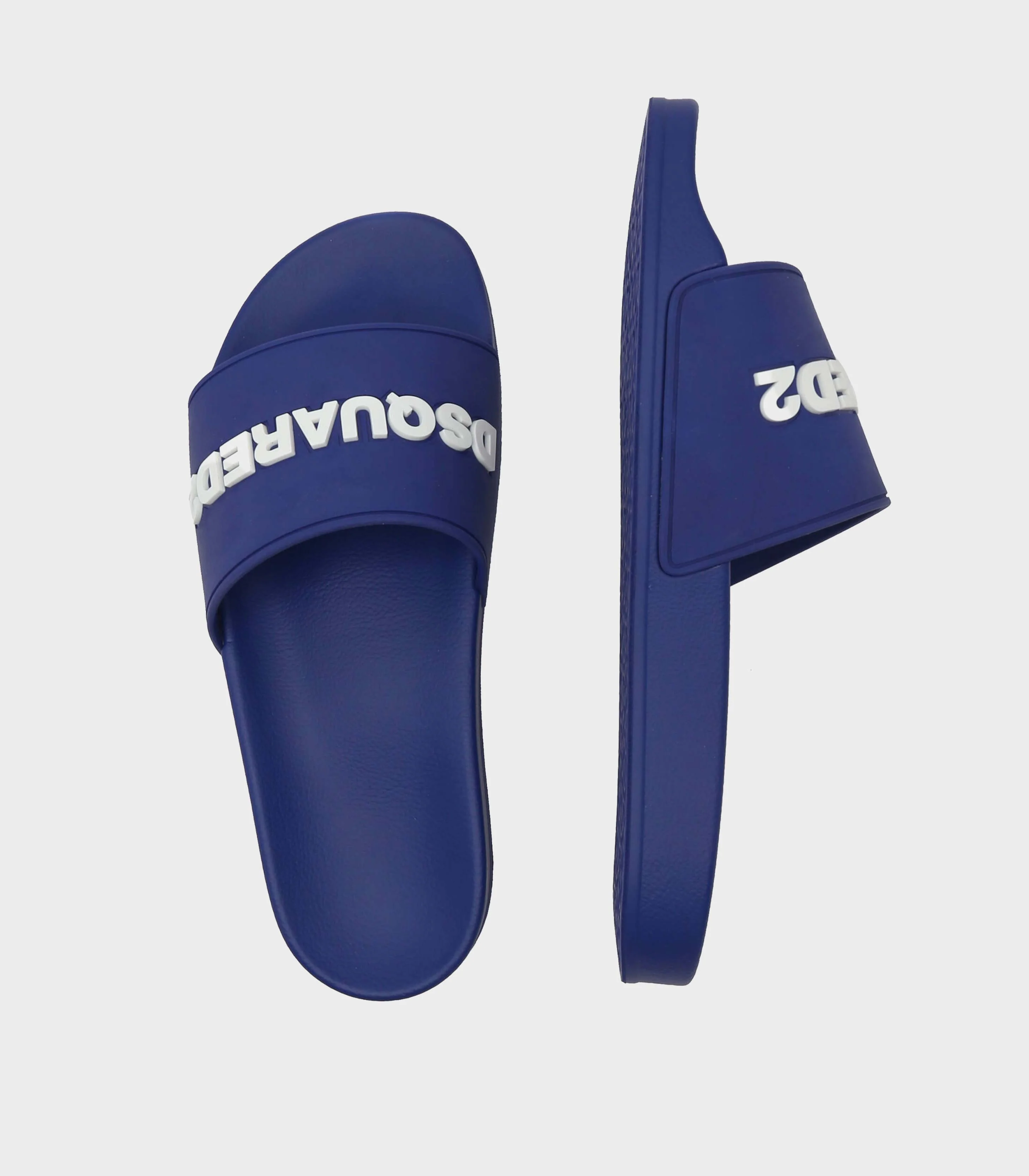 Dsquared2 - Men's Bandeau Slippers Slide Rubber Sandal - Image 4