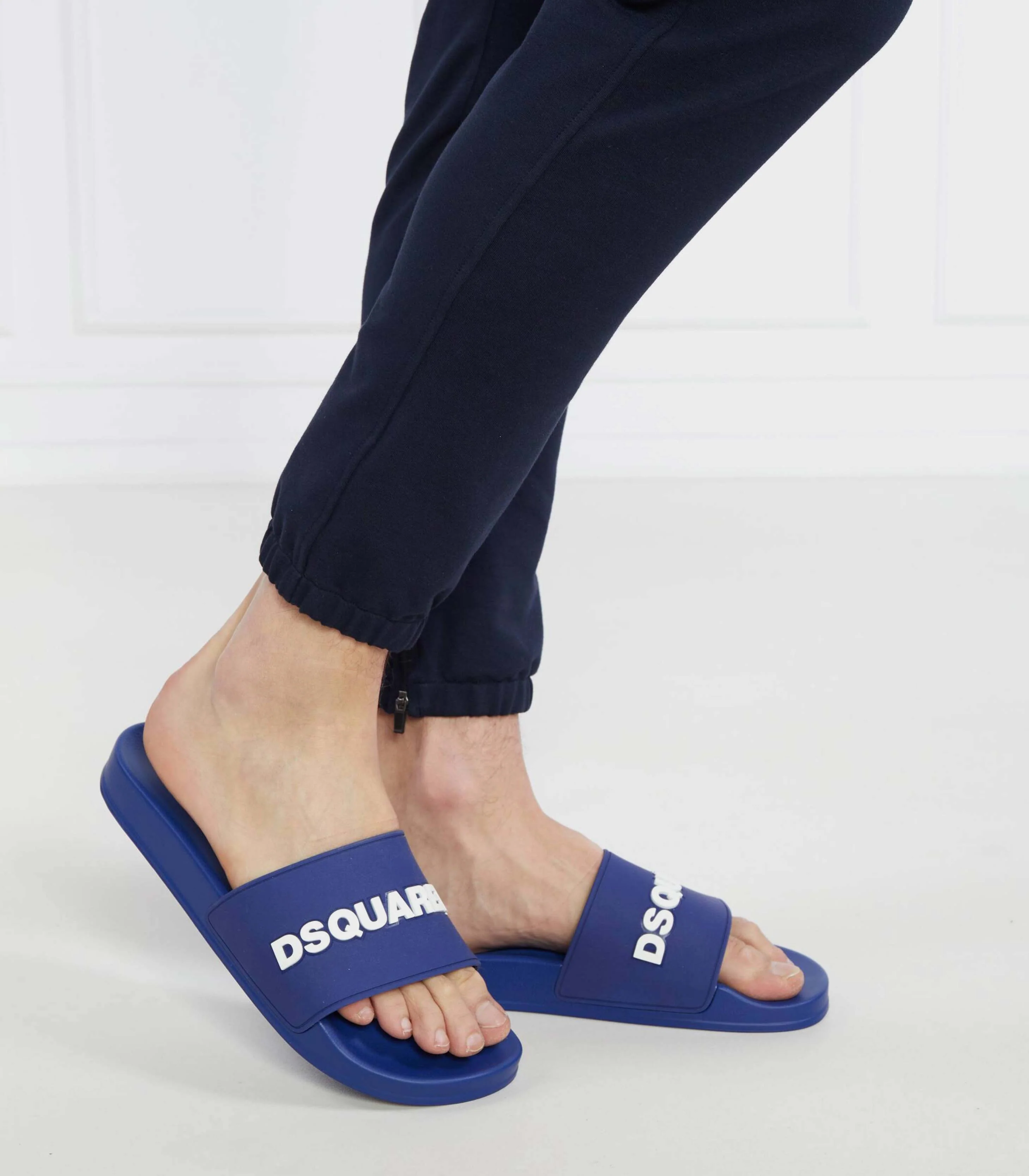 Dsquared2 - Men's Bandeau Slippers Slide Rubber Sandal - Image 6