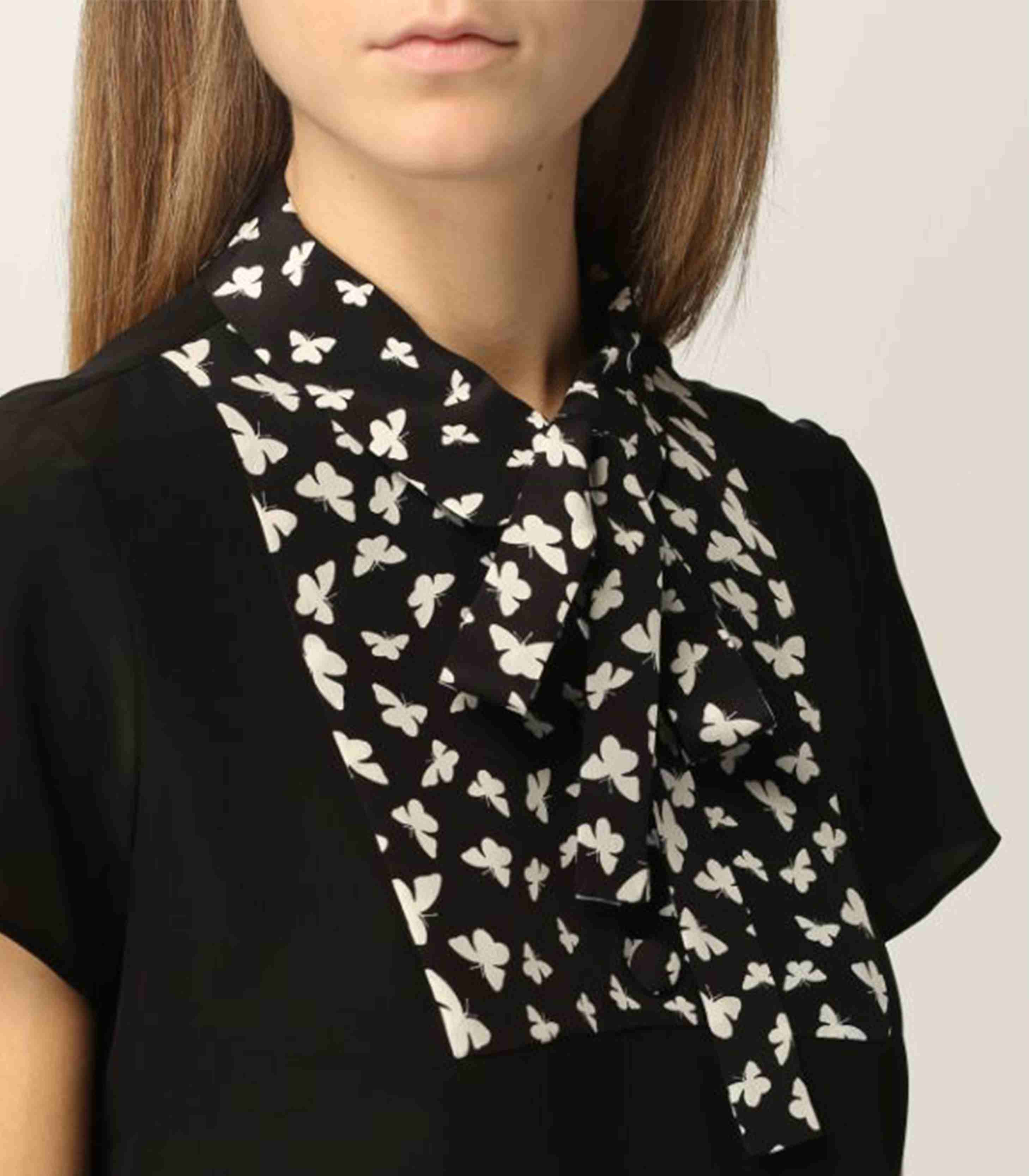 Red Valentino - Butterfly Detail Blouse - Image 3