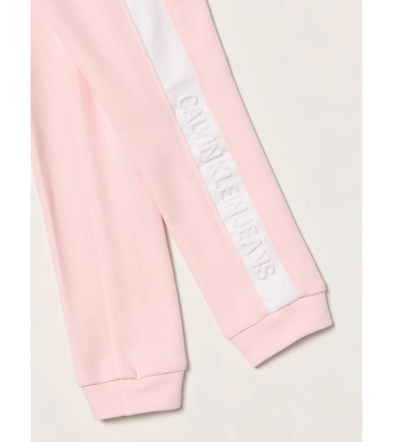 Calvin Klein  - Girls -  Debossed Logo Sweatpants - Image 4