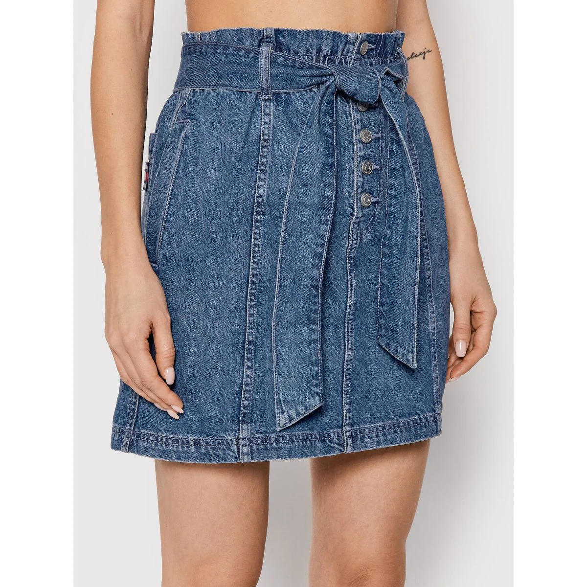 Tommy Hilfiger Jeans - Women's Denim Skirt Badge Skirt - Image 3